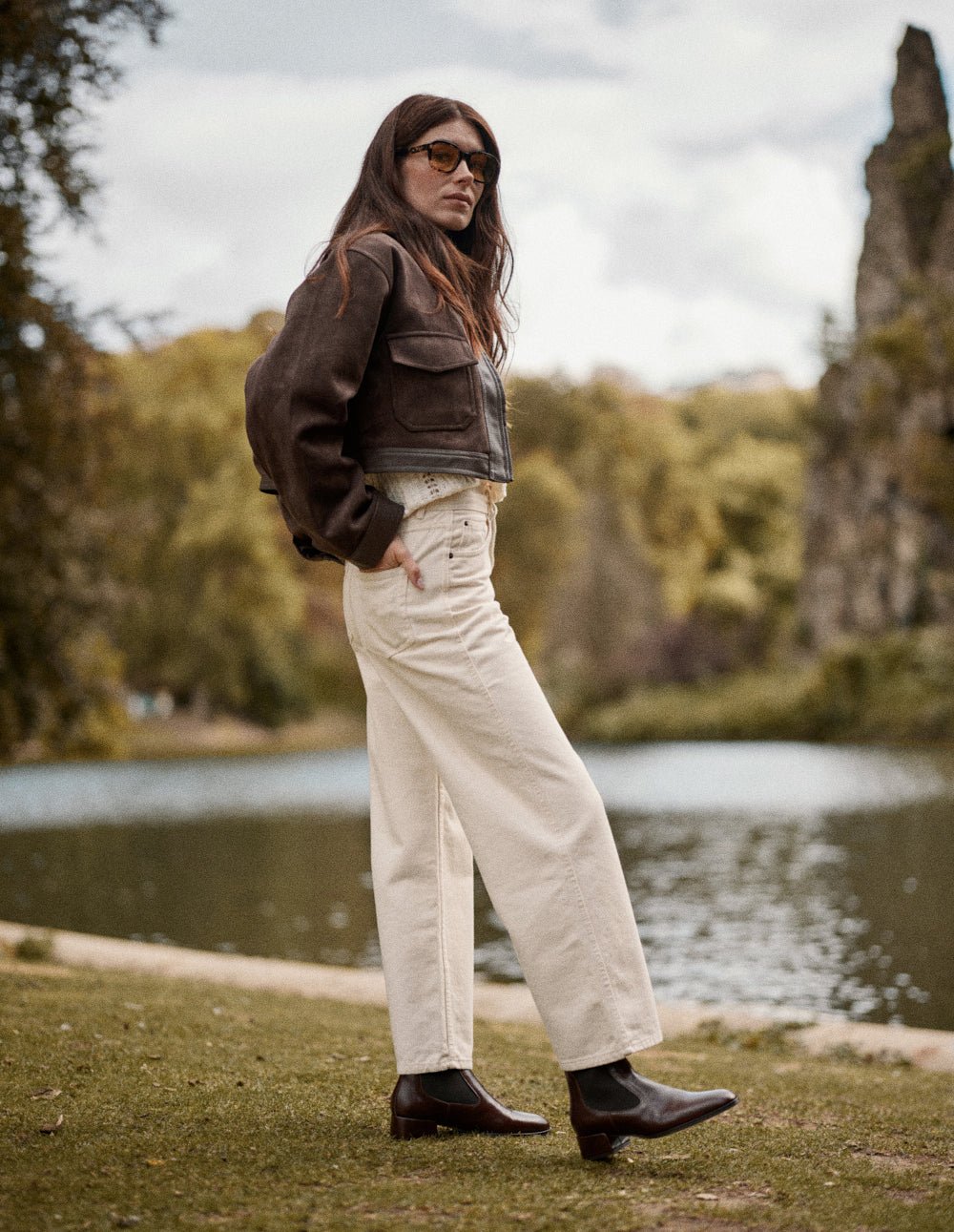 Ankle boots ODAJE EX. M.MOUSTACHE Brown