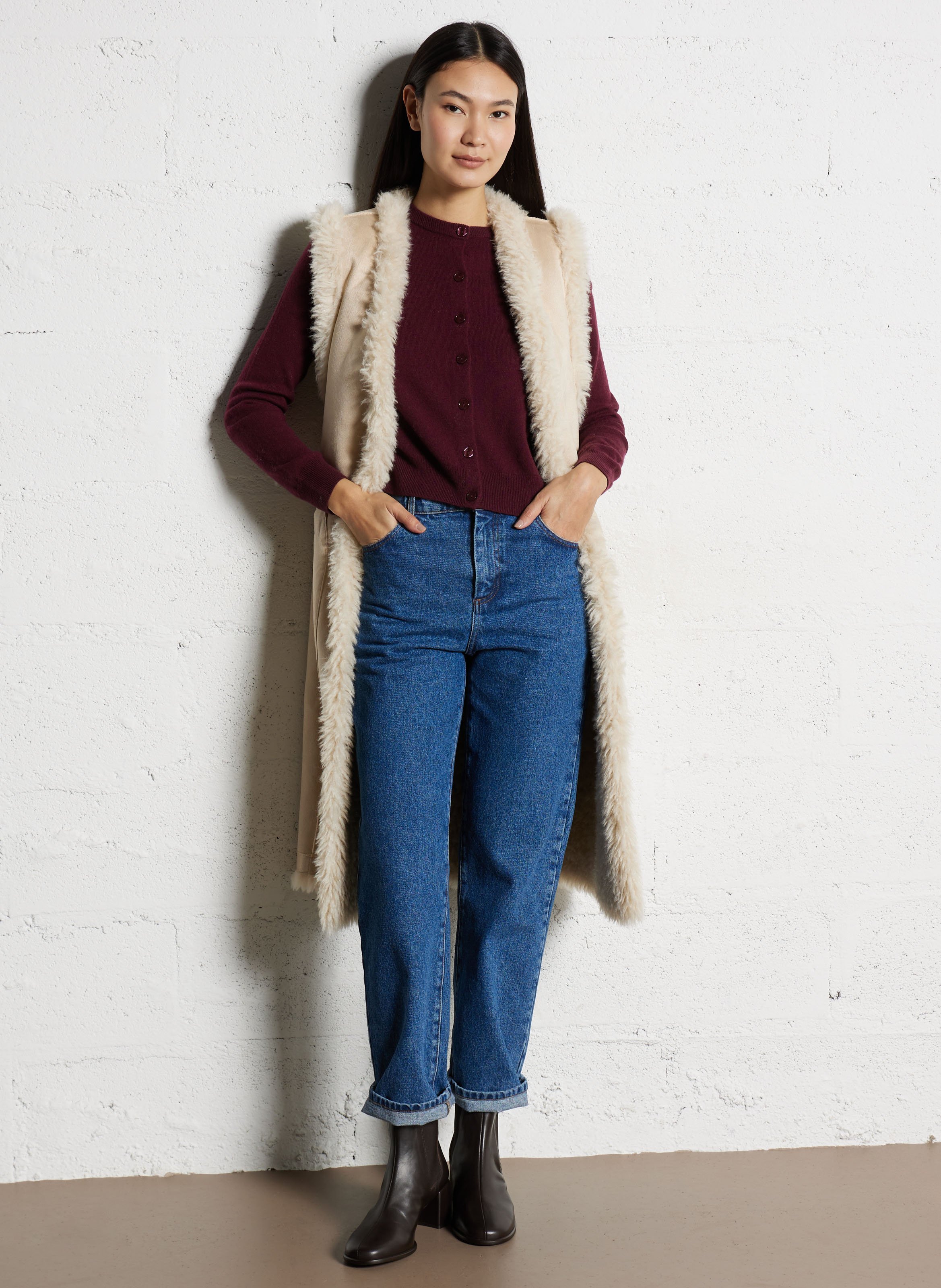 Bianca leather ankle boots ANGEL ALARCON Brown