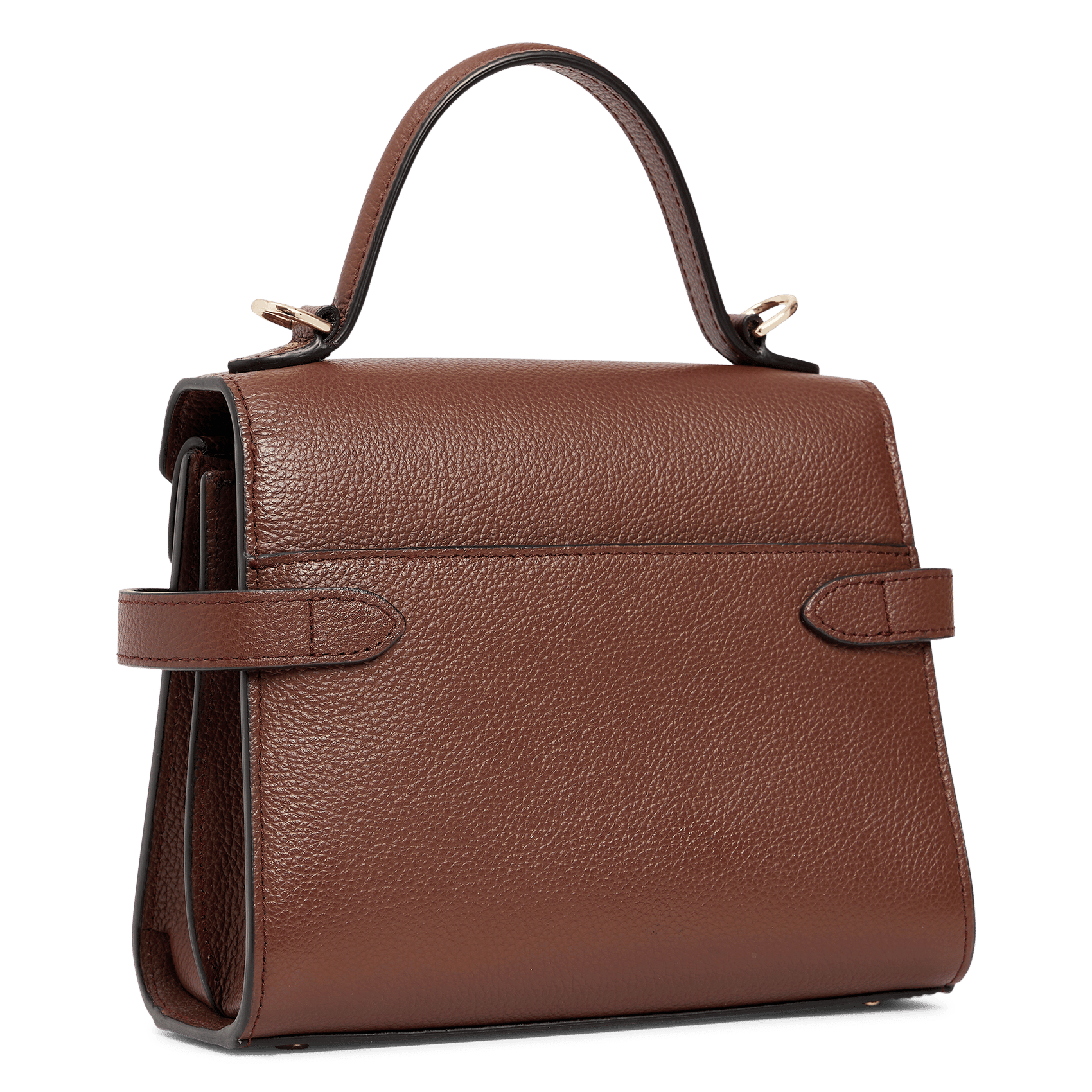 Sac à main en cuir Marron