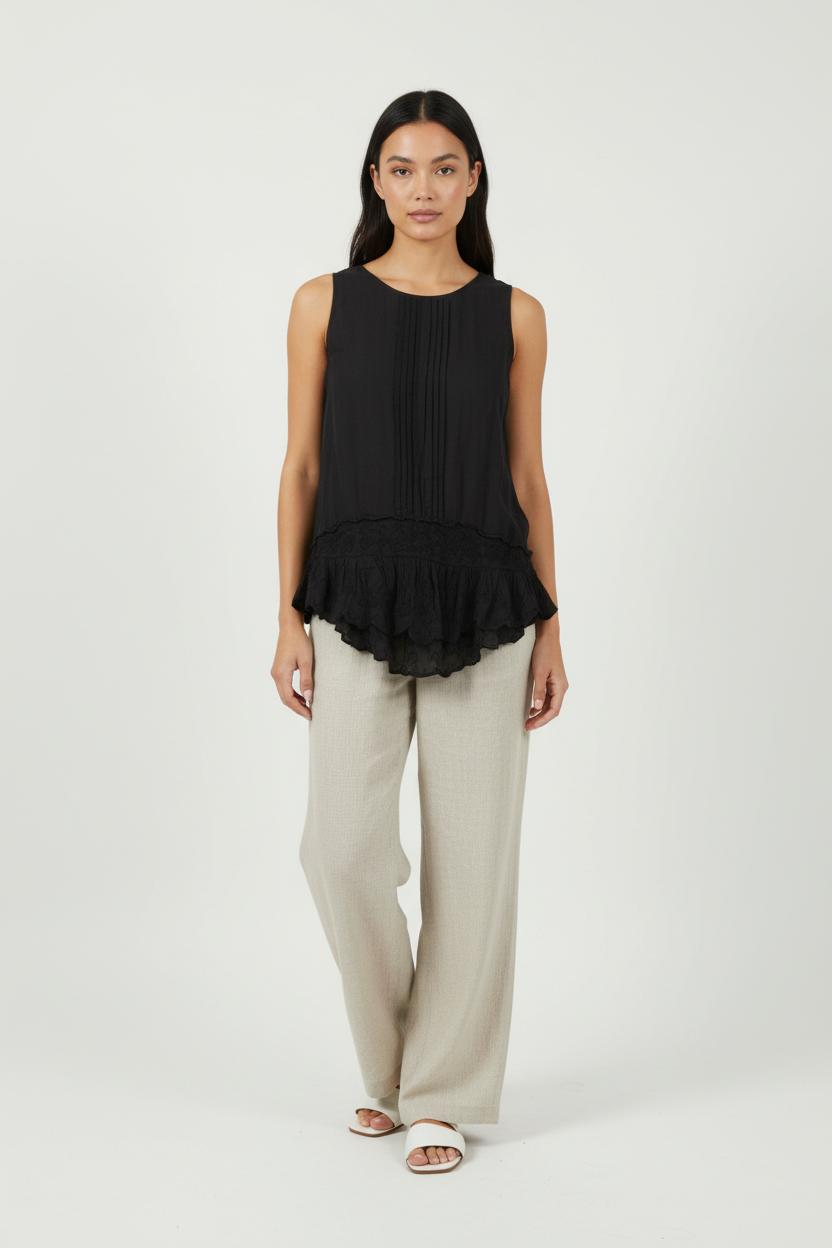 Top & tank top MES DEMOISELLES - Seconde Main Black