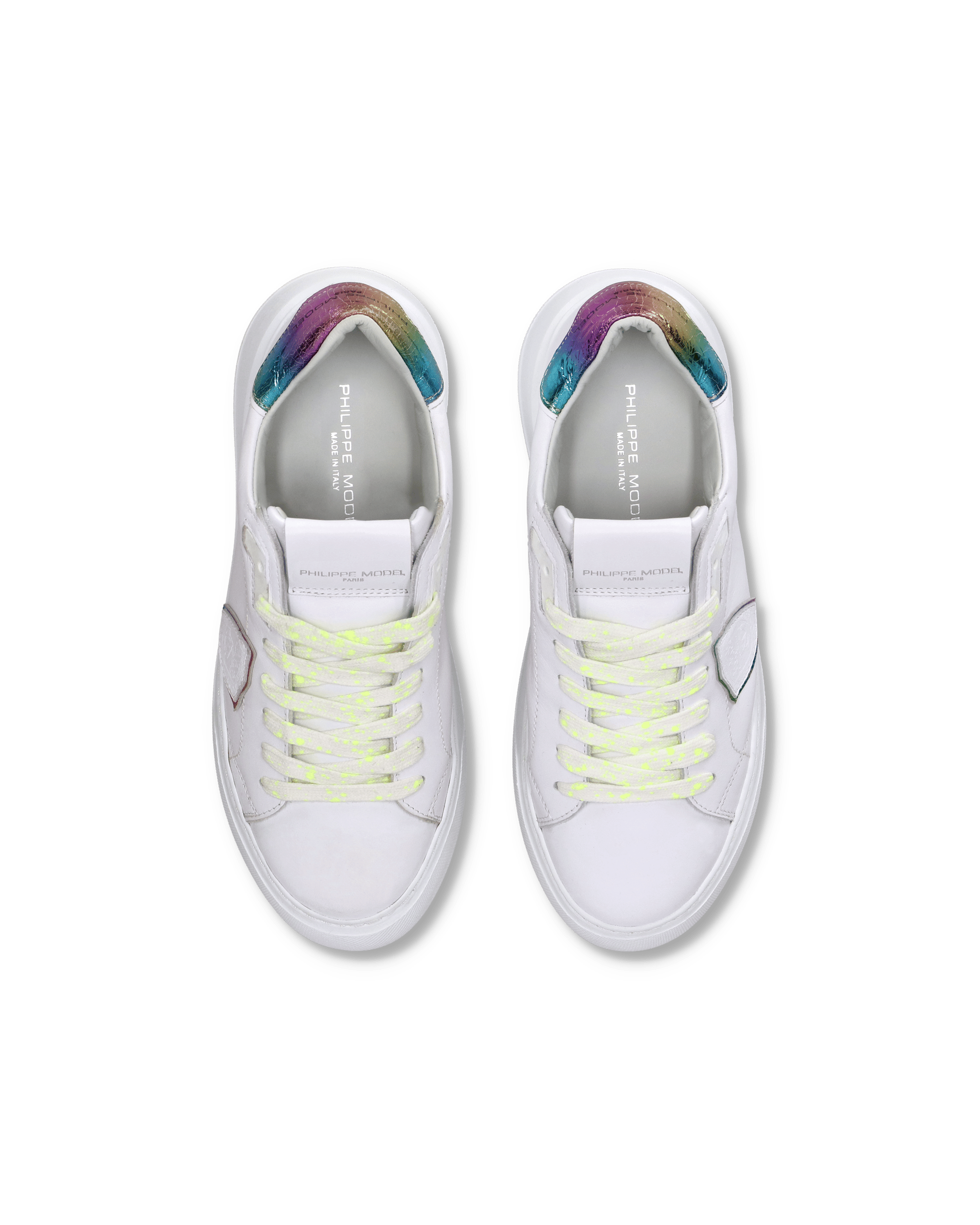 Tennis Temple Sneakers. PHILIPPE MODEL Multicolored