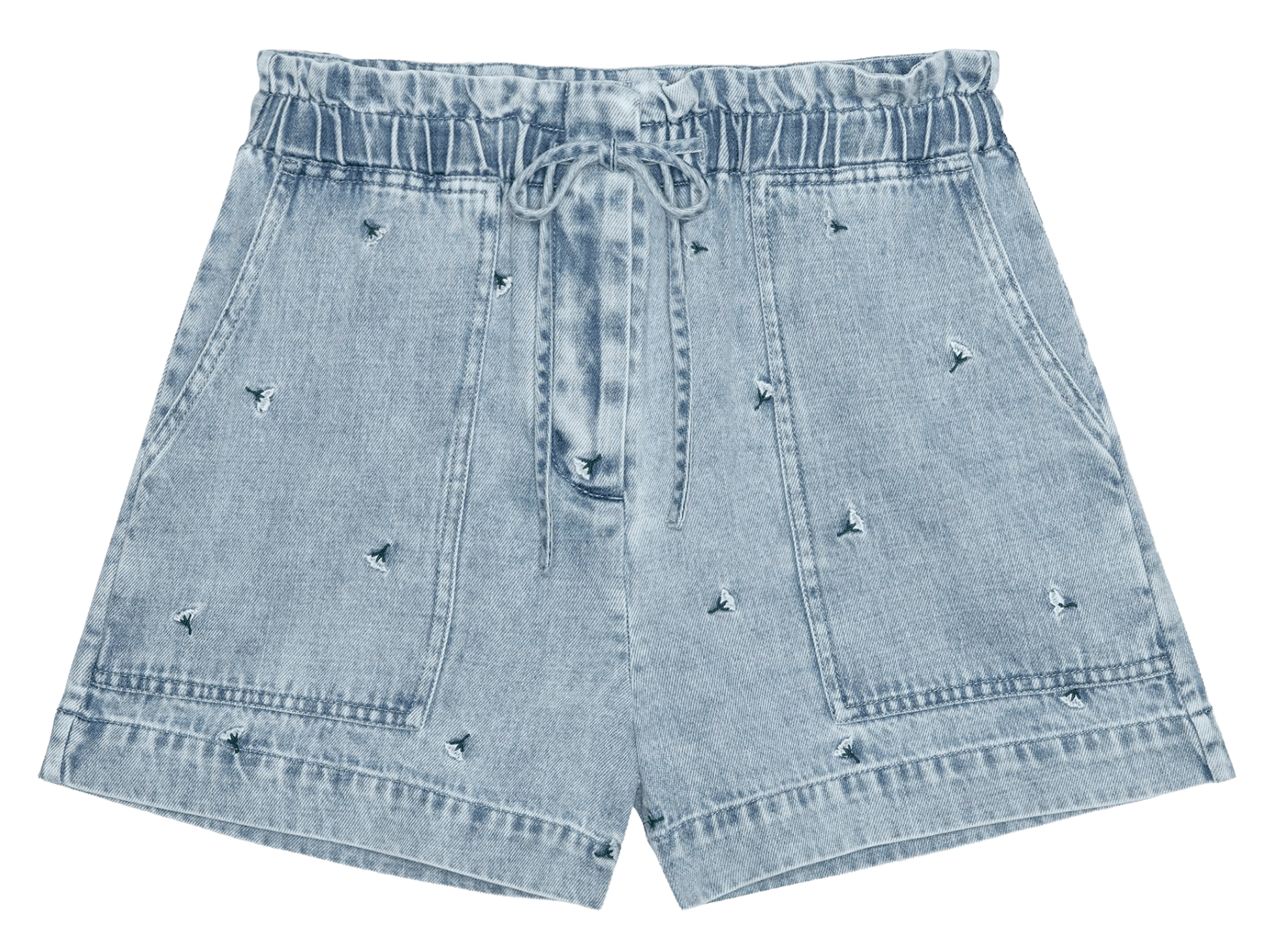 Kurze Jeans aus Baumwollmischung RAILS Blau