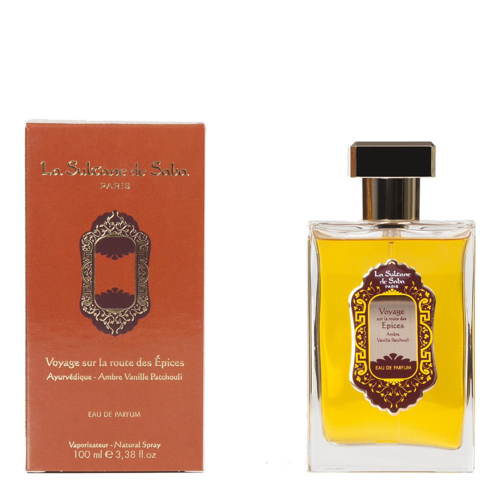 Eau de Parfum Ayurvédique Ambre Vanille Patchouli LA SULTANE DE SABA No color