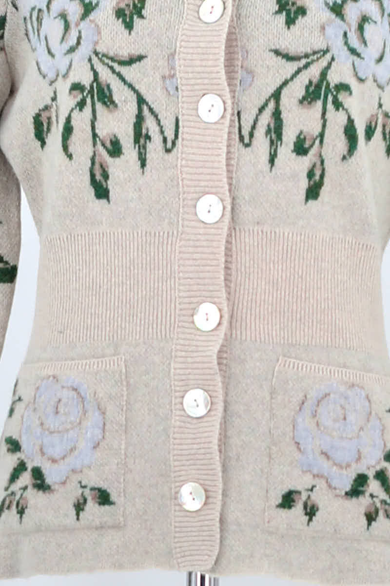 Cardigan ROUJE - Seconde Main Beige