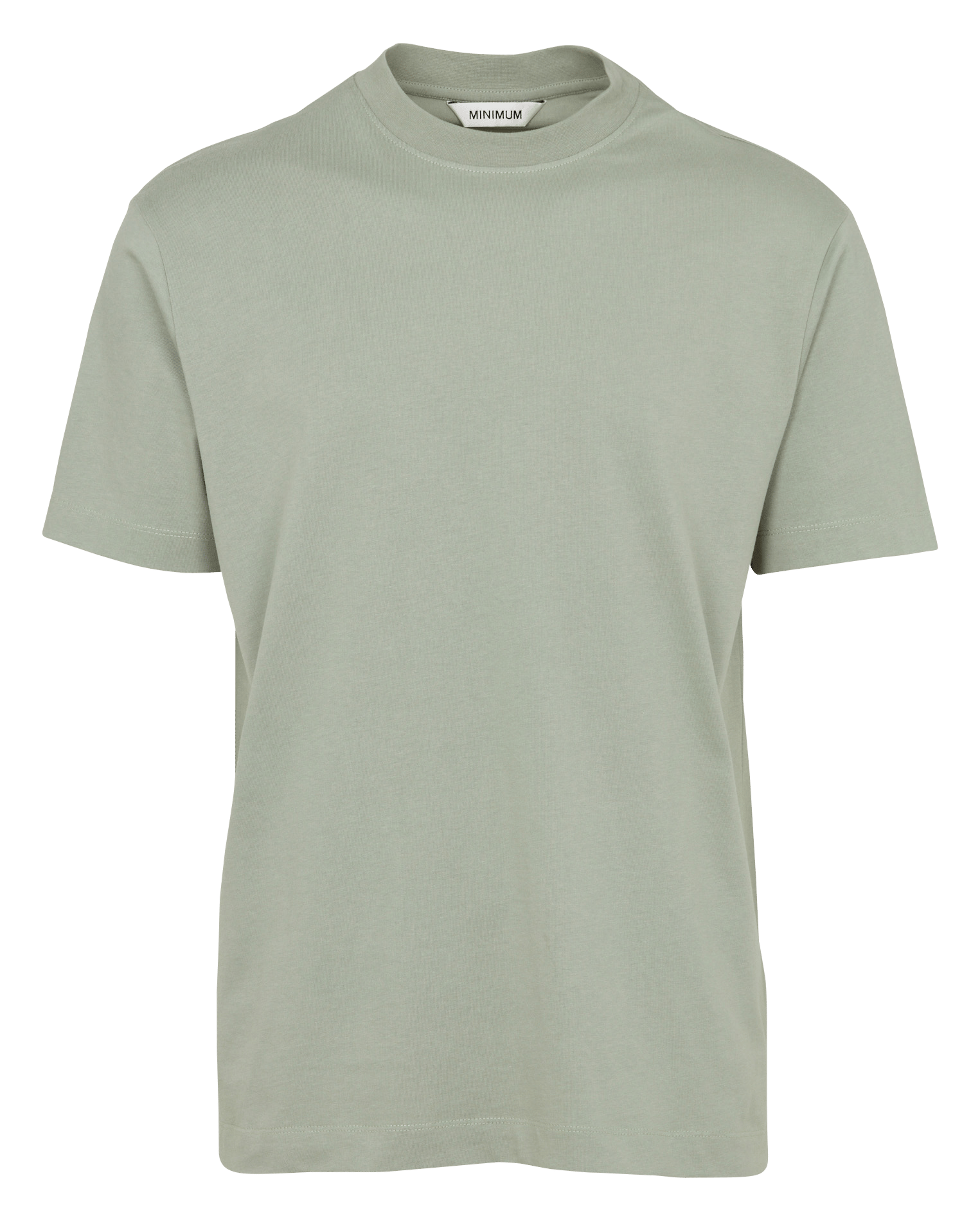 Tee-shirt oversize col rond en coton biologique MINIMUM Vert