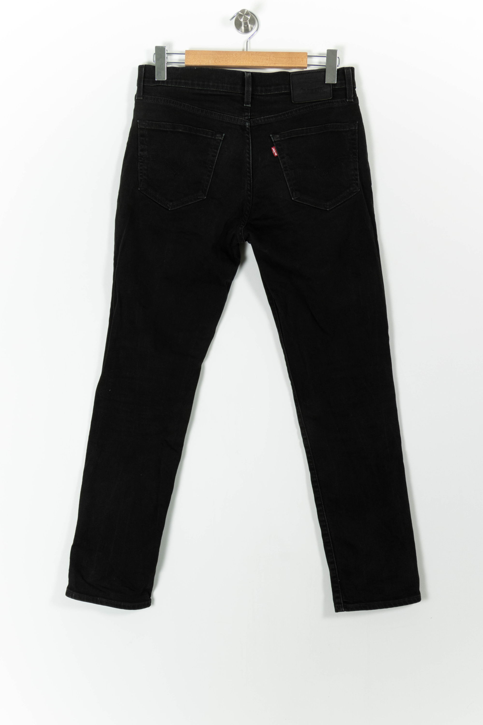 Cropped slim jeans with studs LEVI'S - Seconde main Black