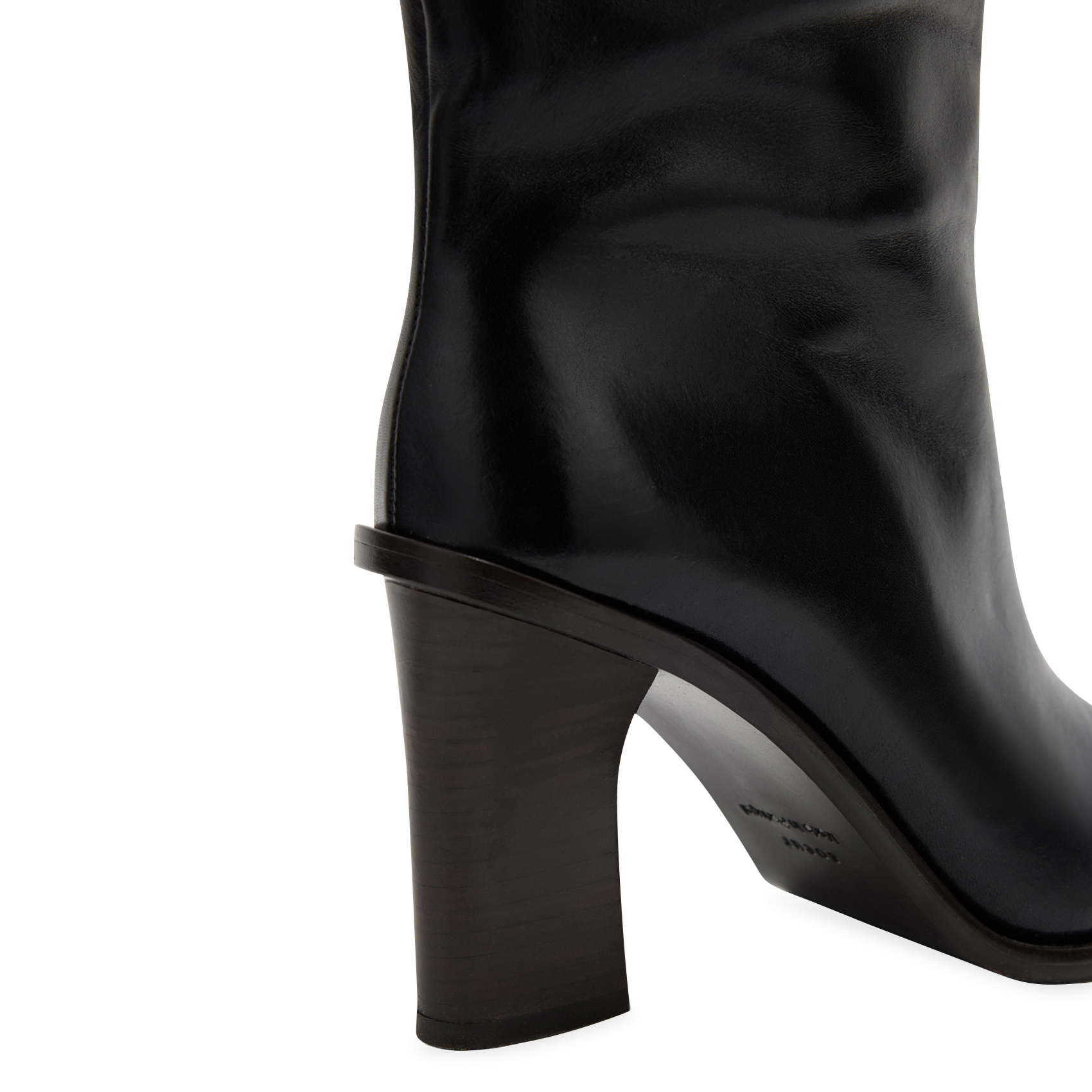 Bottes en cuir SOEUR Noir