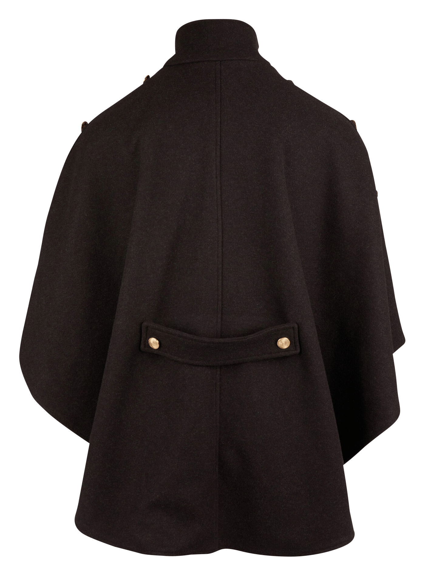 Poncho met opstaande kraag MORGAN Bruin