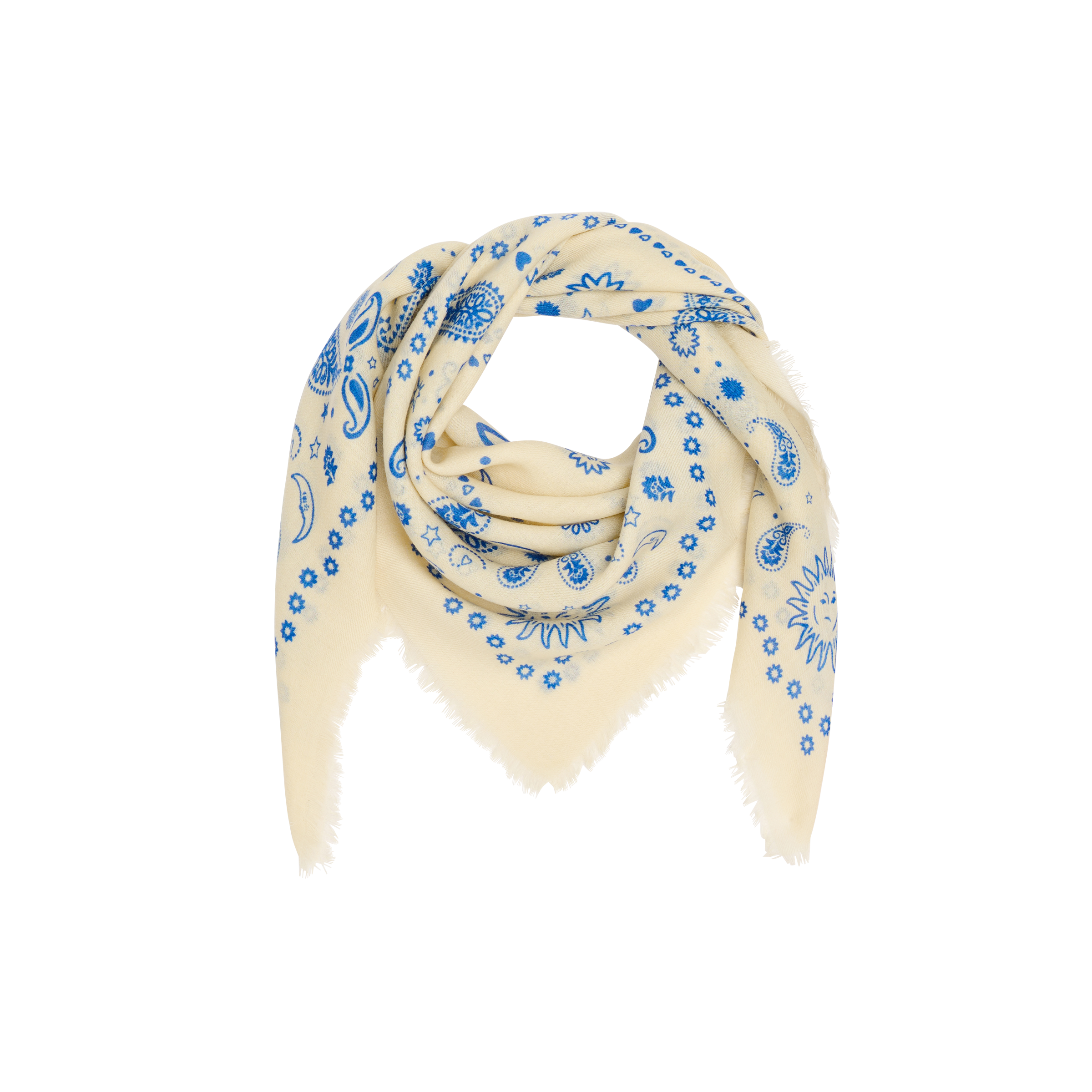 Wool scarf BeigeBILLYBELT