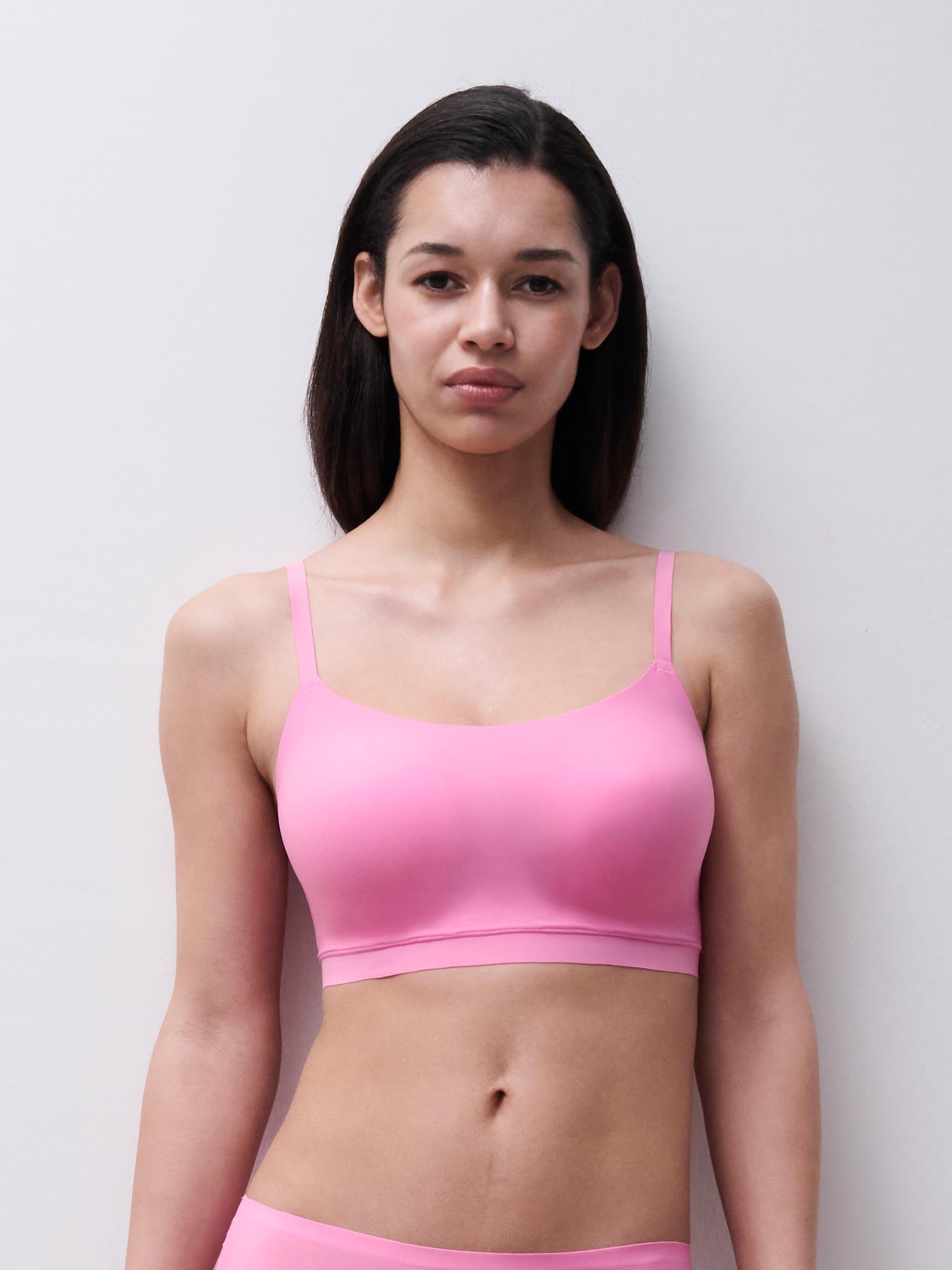 Bralette with cups CHANTELLE Pink