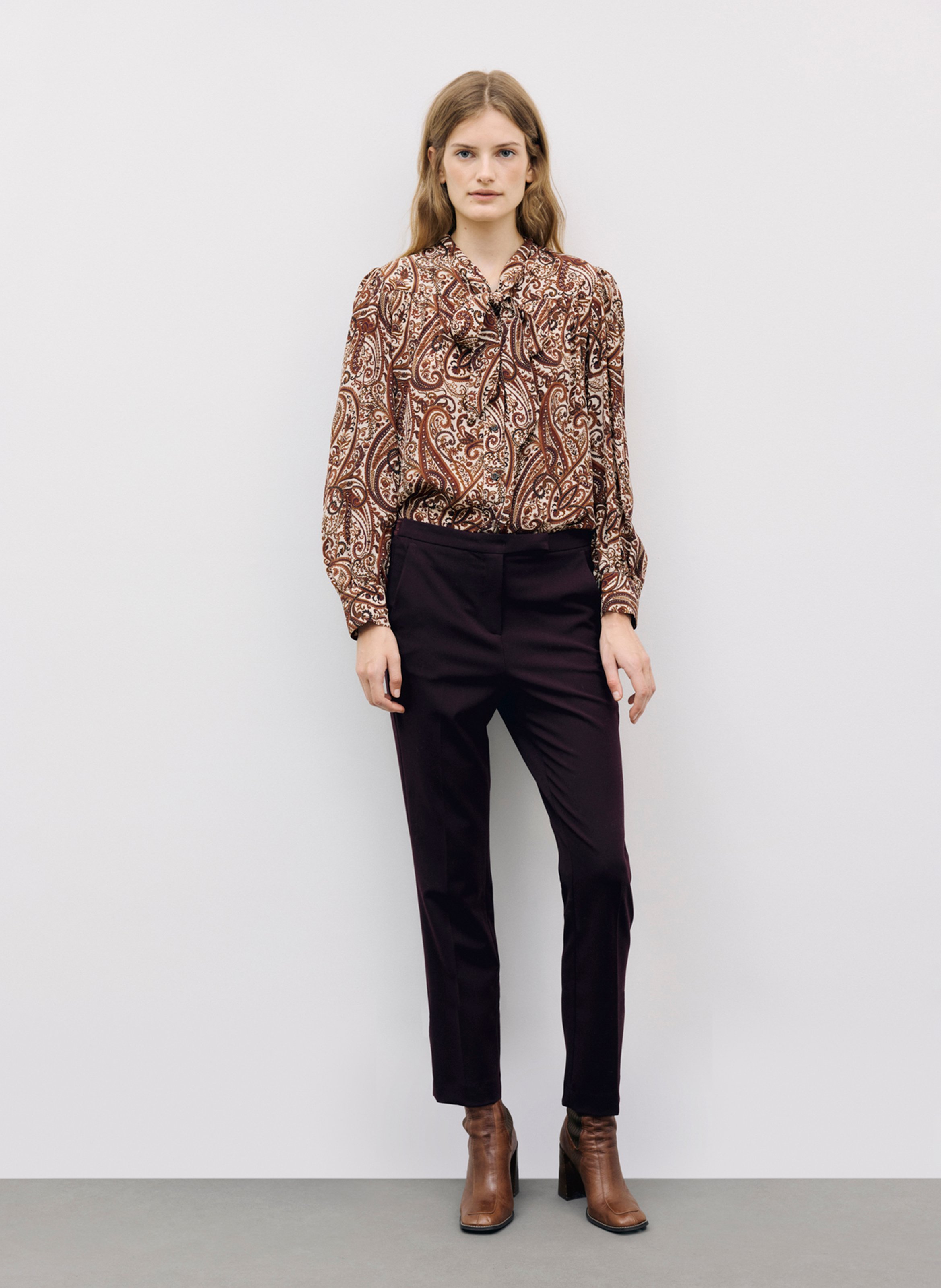 Pantalon 7/8ème  GERARD DAREL Rouge