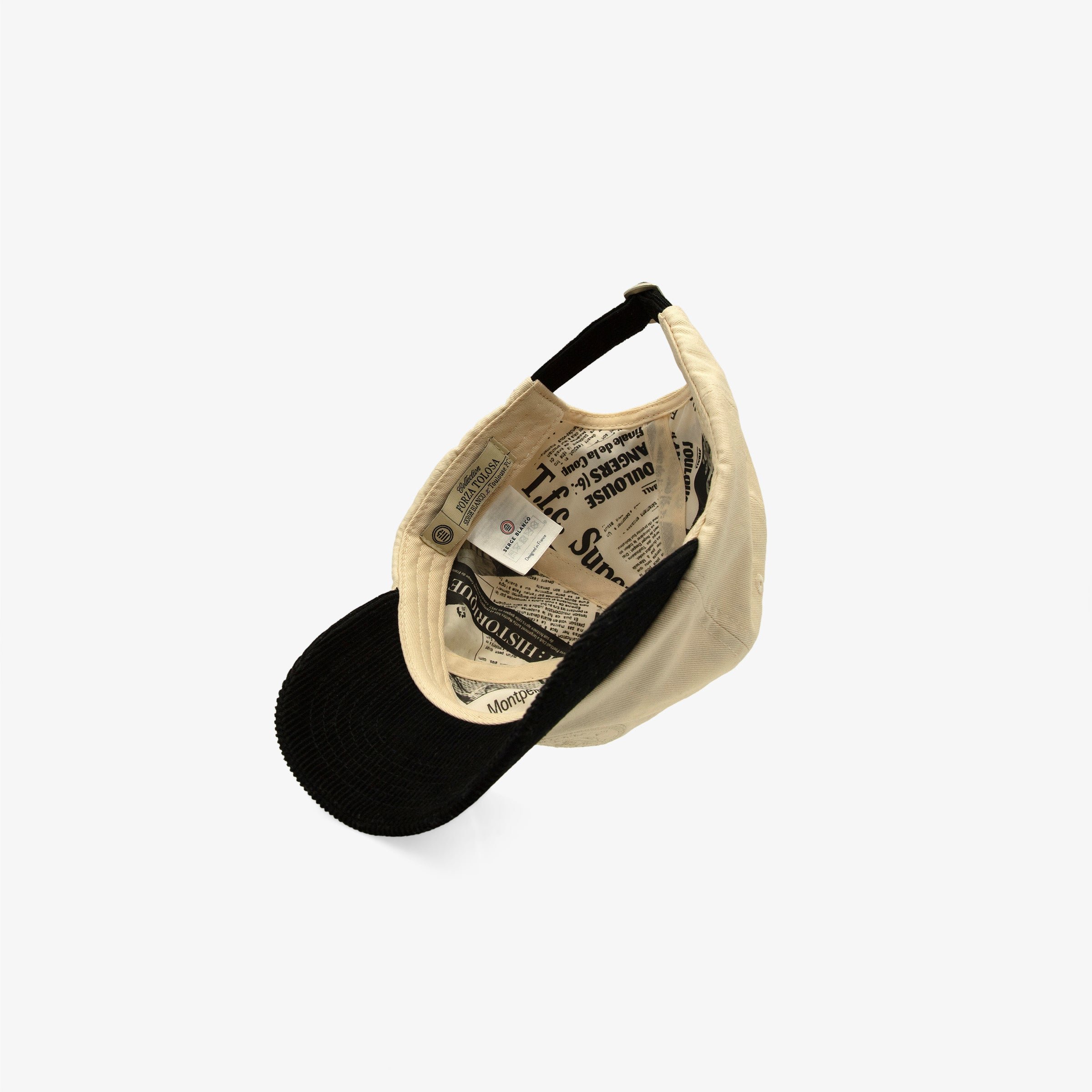 Cotton cap SERGE BLANCO White