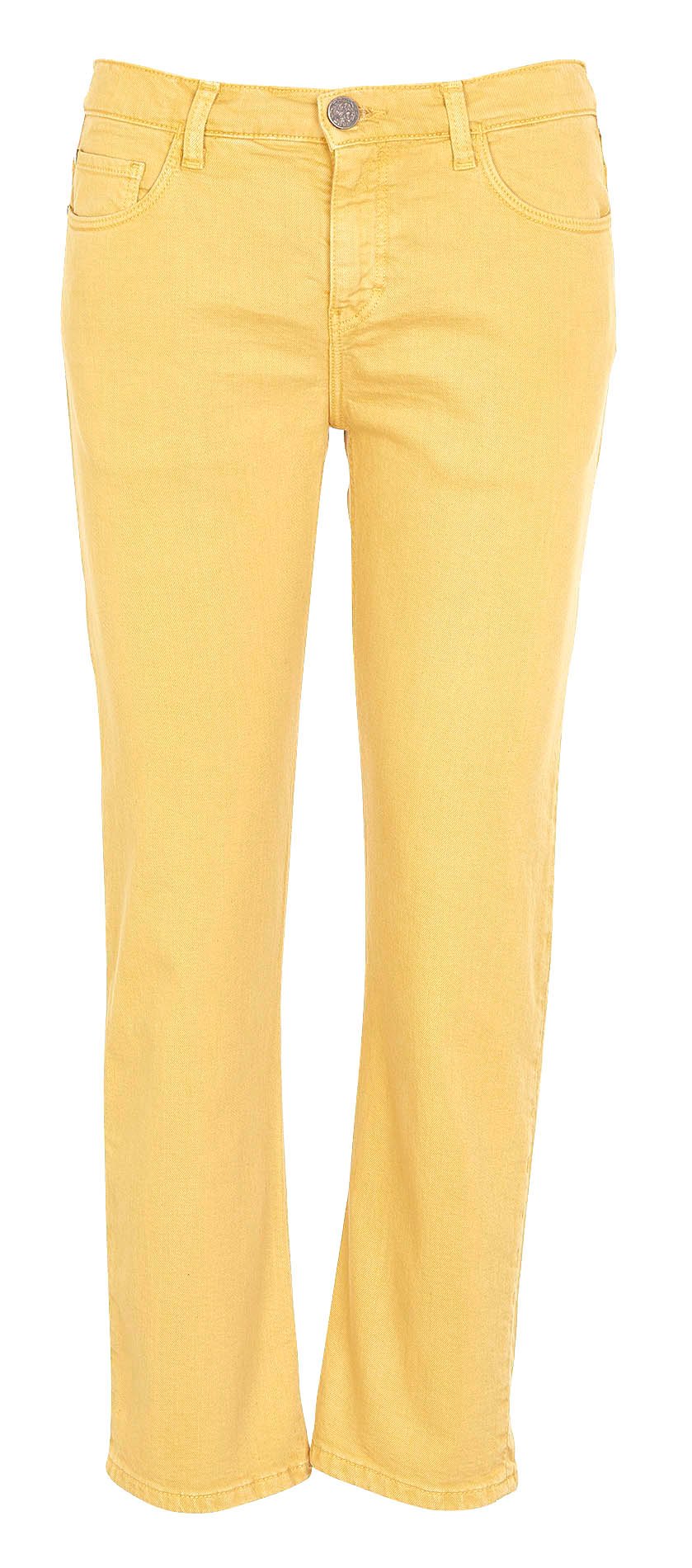Jean cropped droit SWILDENS Jaune