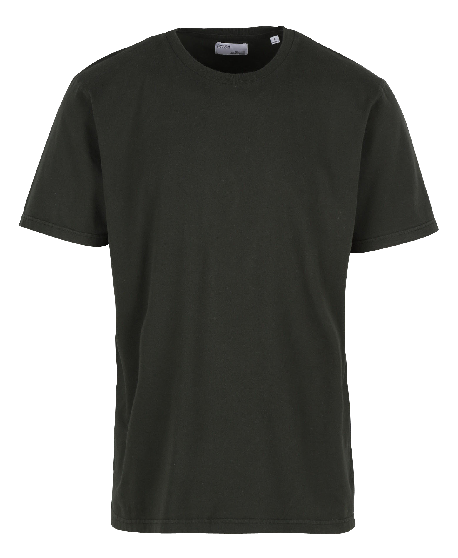 Round-neck organic cotton T-shirt COLORFUL STANDARD Green
