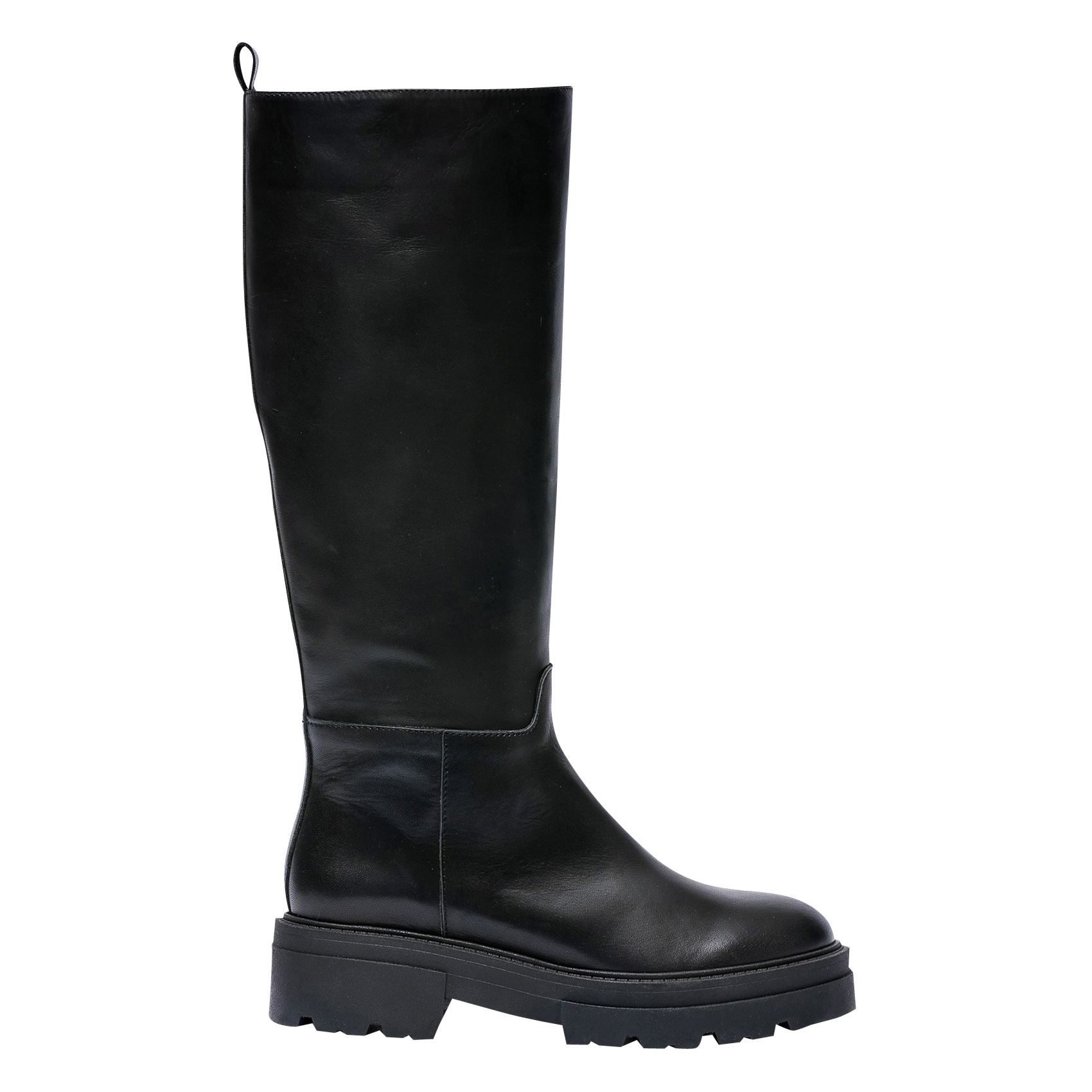 Leather boots BOCAGE Black