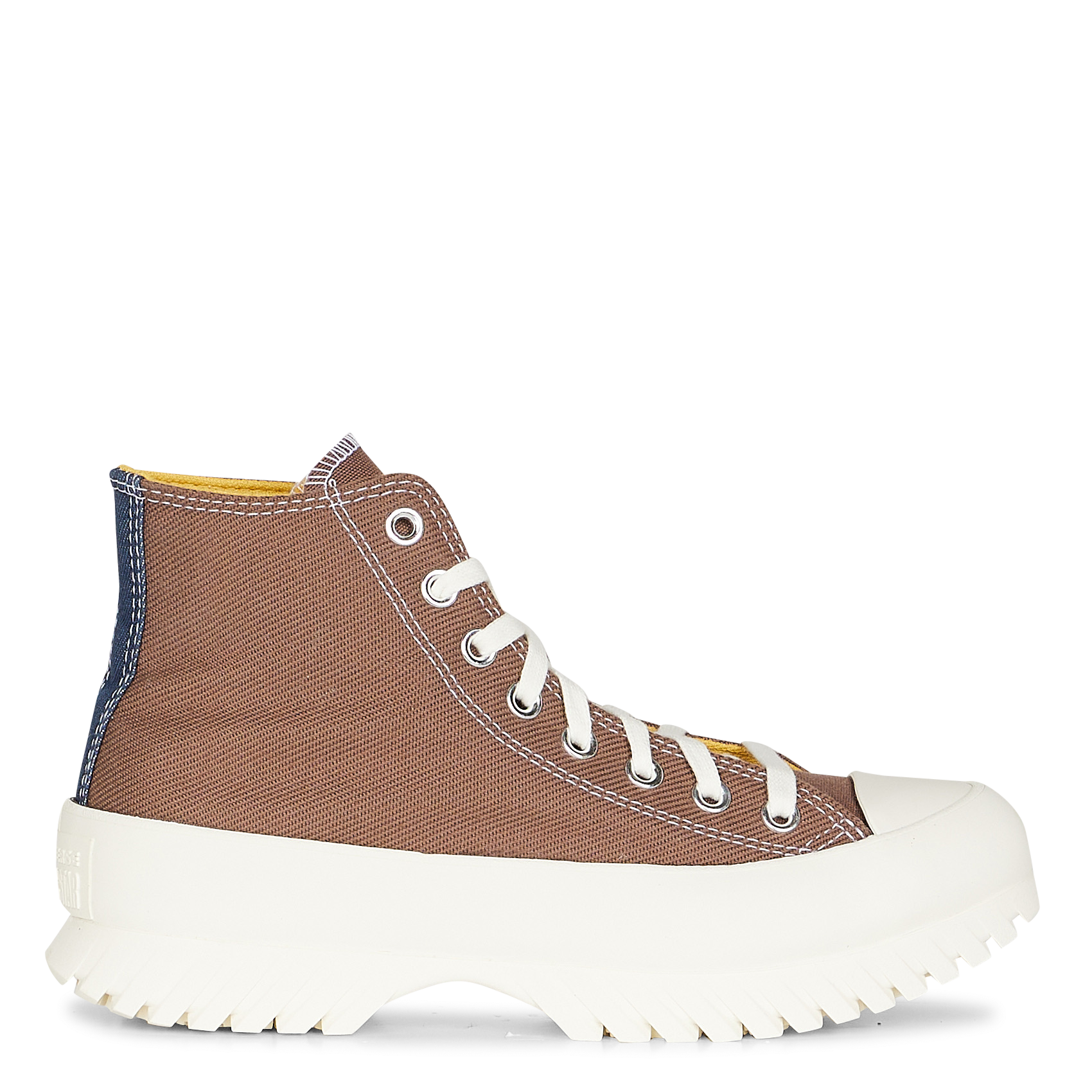 High-top flatform sneakers CONVERSE Brown