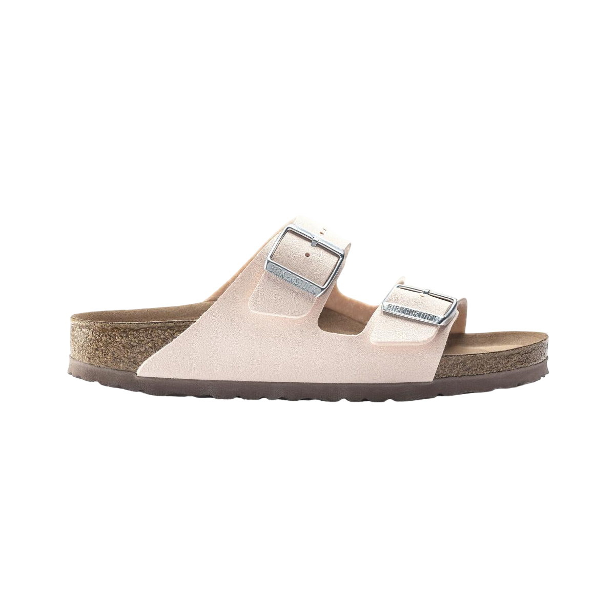 Faux leather sandals BIRKENSTOCK Pink