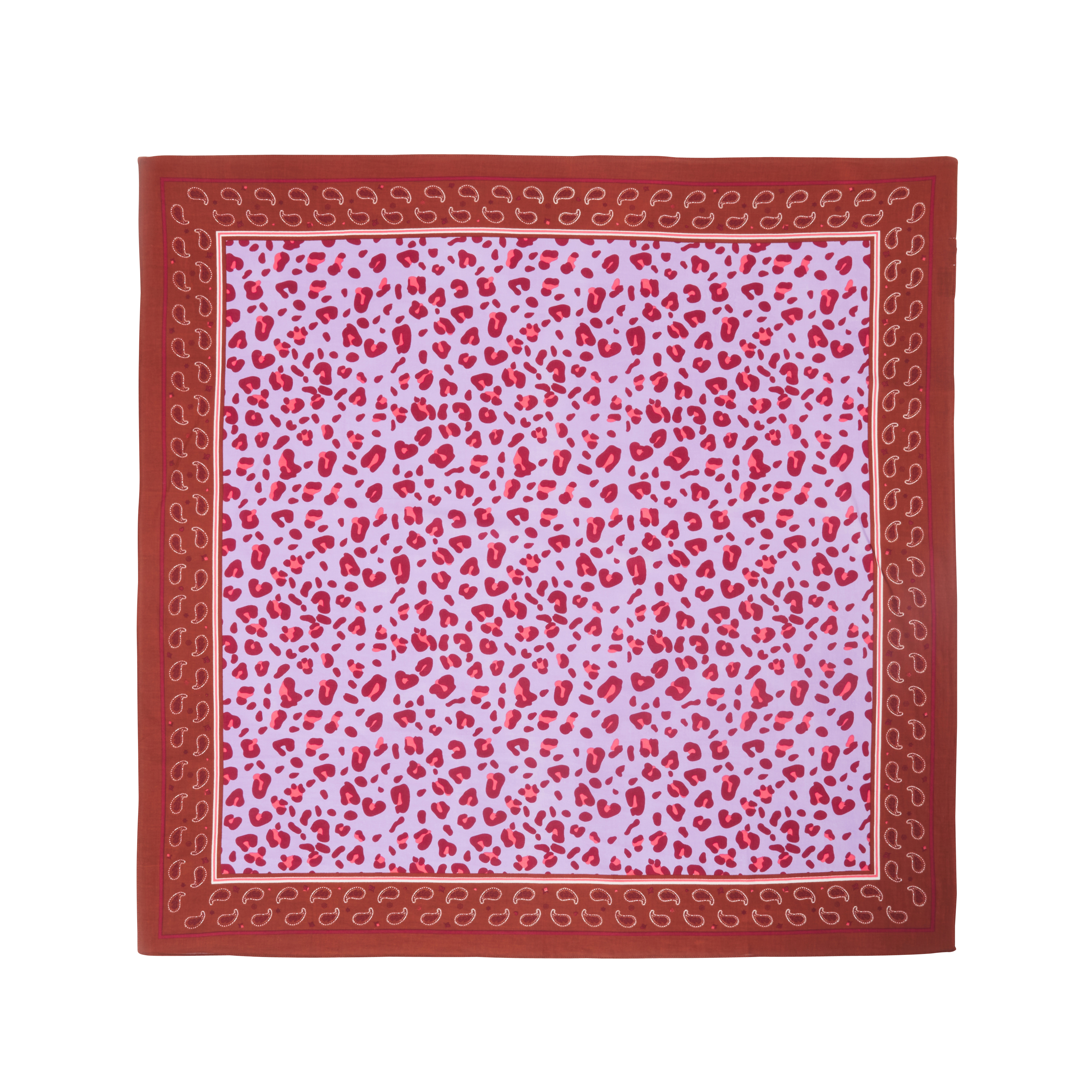 Organic cotton scarf BILLYBELT Purple