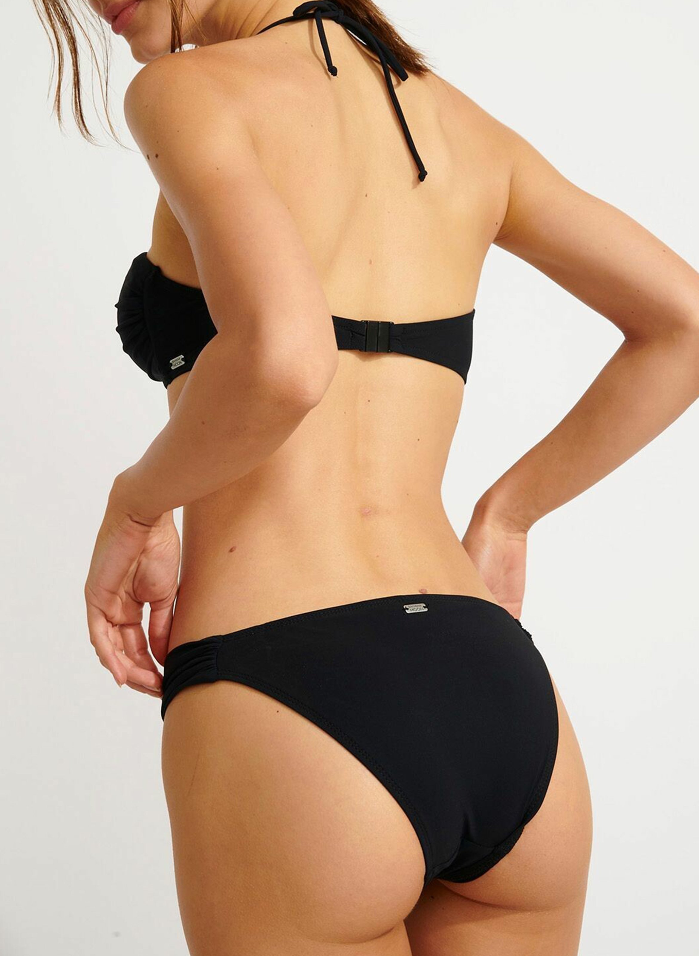 Bandeau bikini top BANANA MOON Black