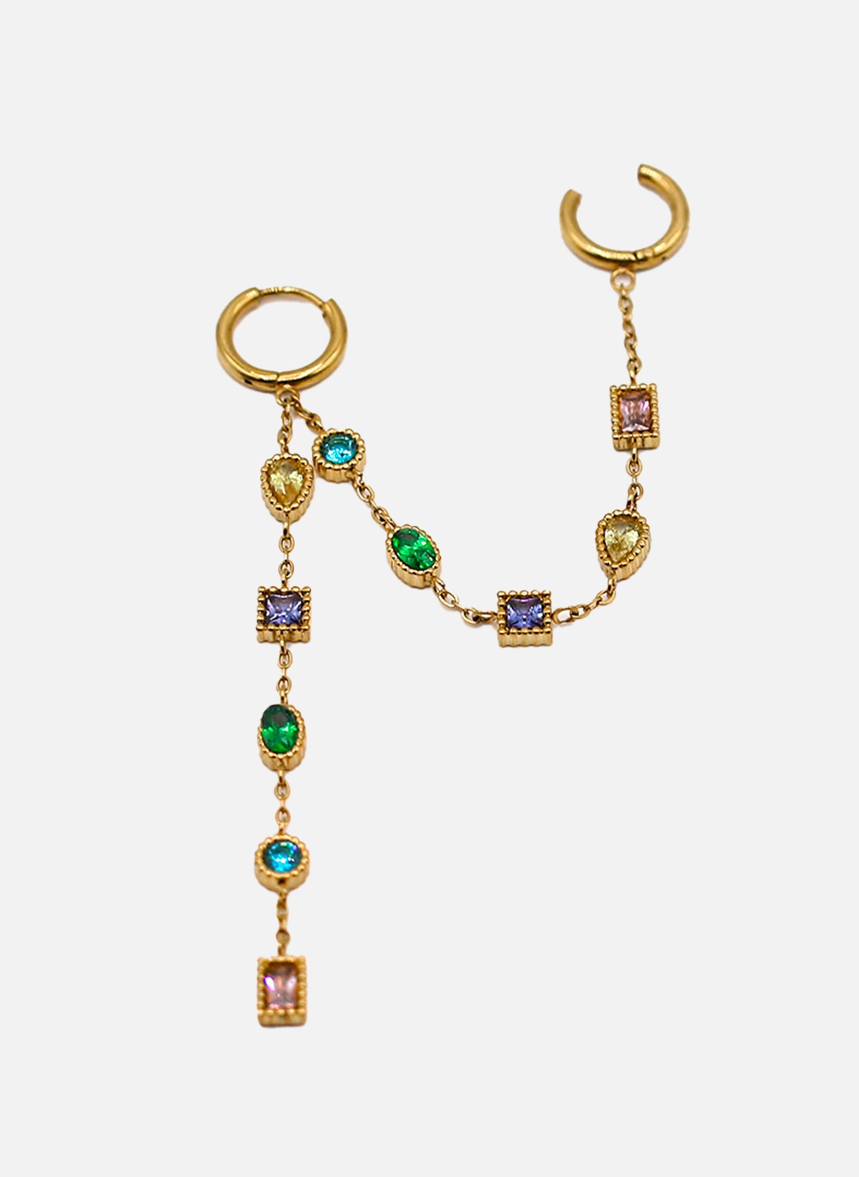 Dangling earring AEC Paris Multicolored