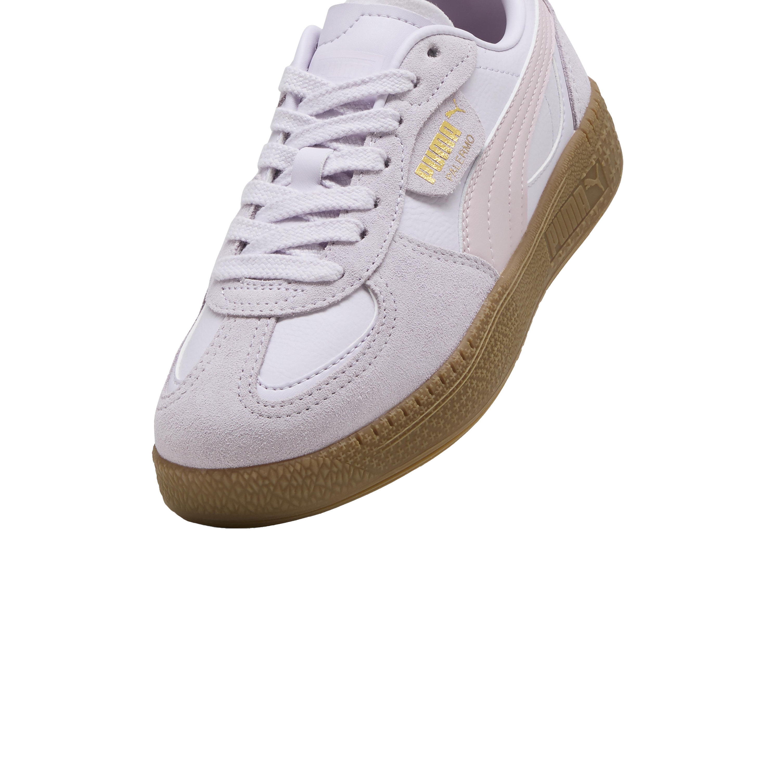 Junior leather basketball shoes Palermo Moda Jr PUMA Purple