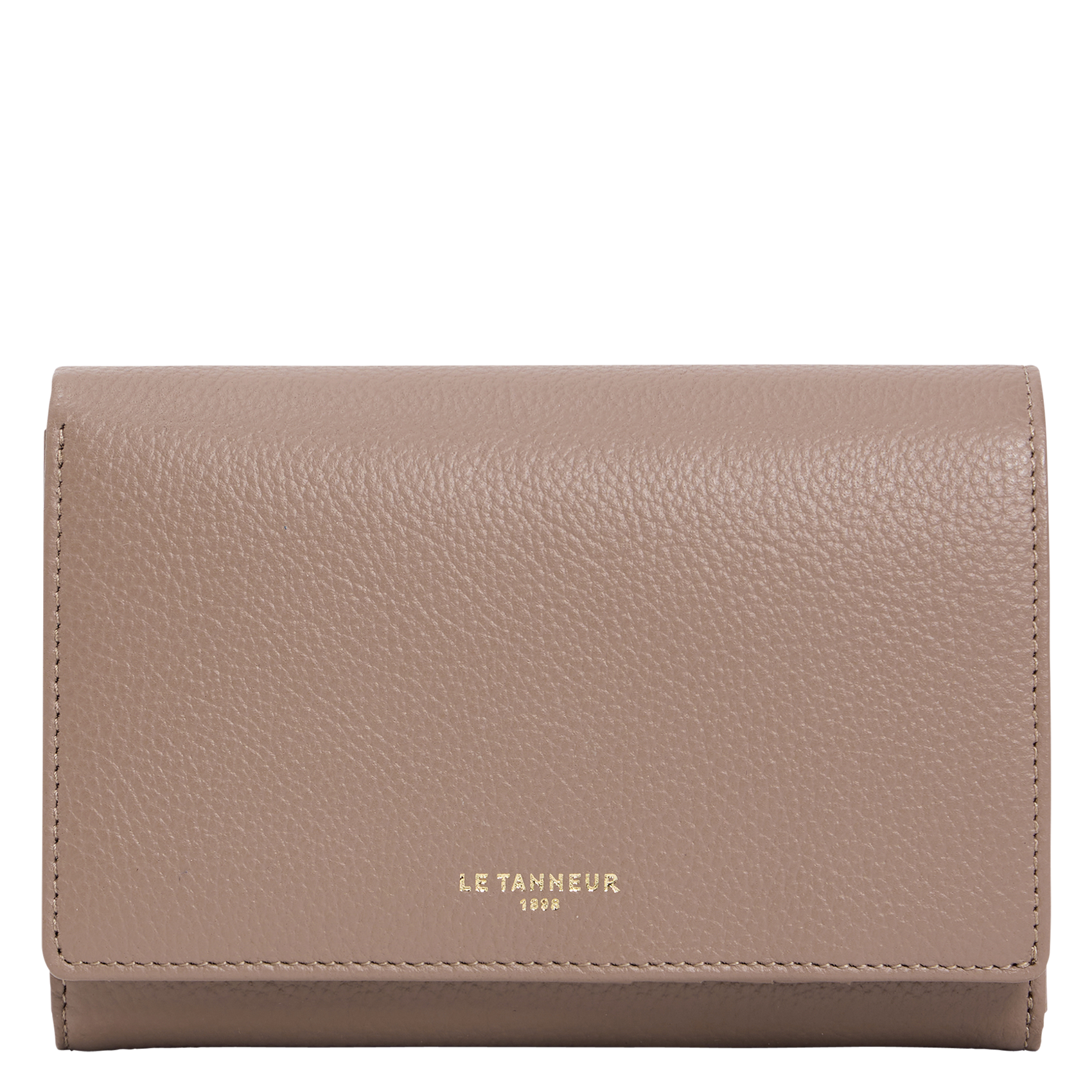 Portefeuille en cuir  LE TANNEUR Gris