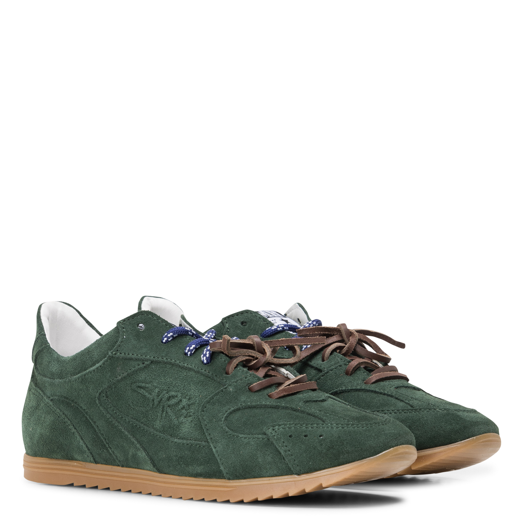 Baskets basses en cuir SEMERDJIAN - SMR Vert