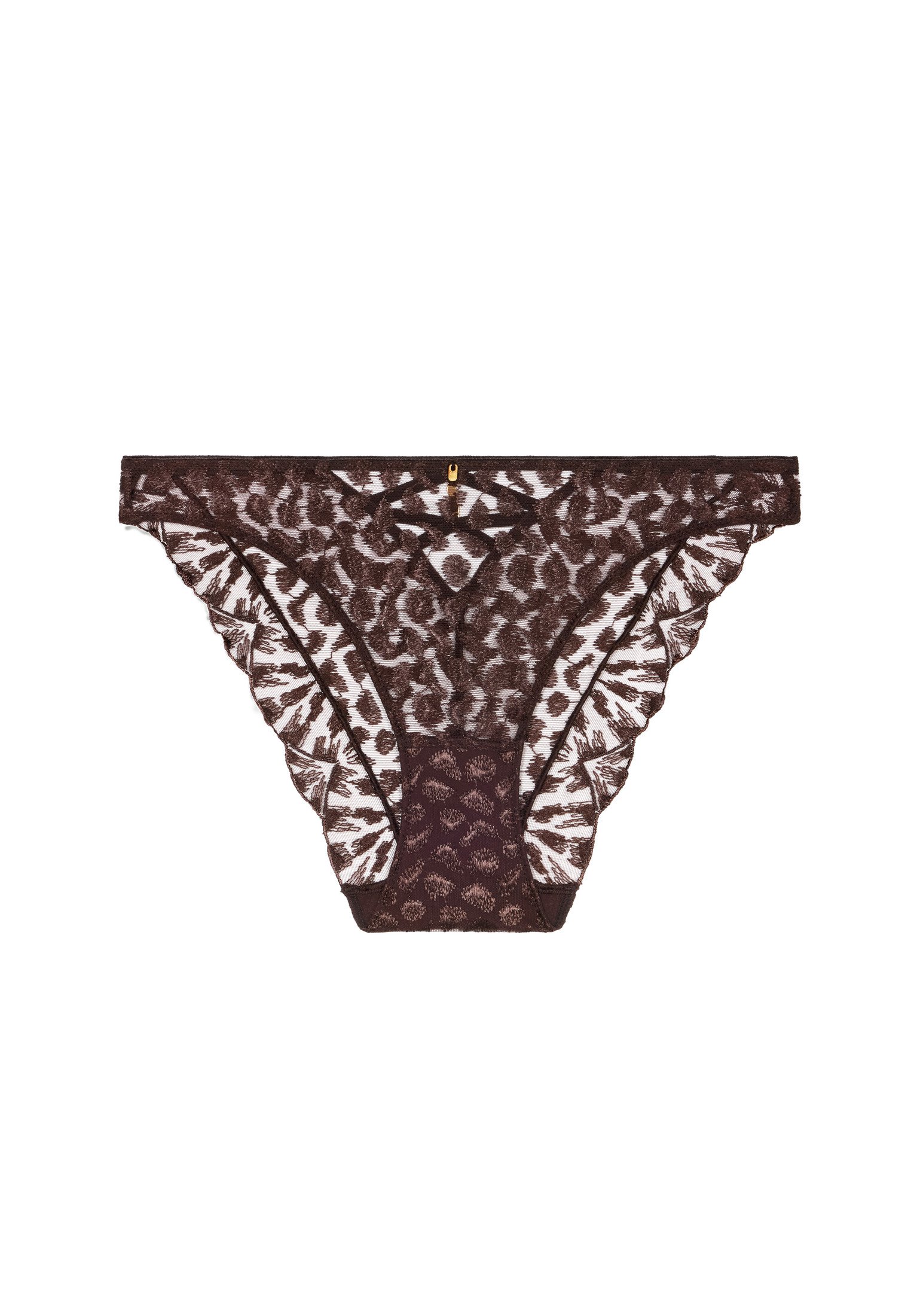 Italian panties AUBADE Brown