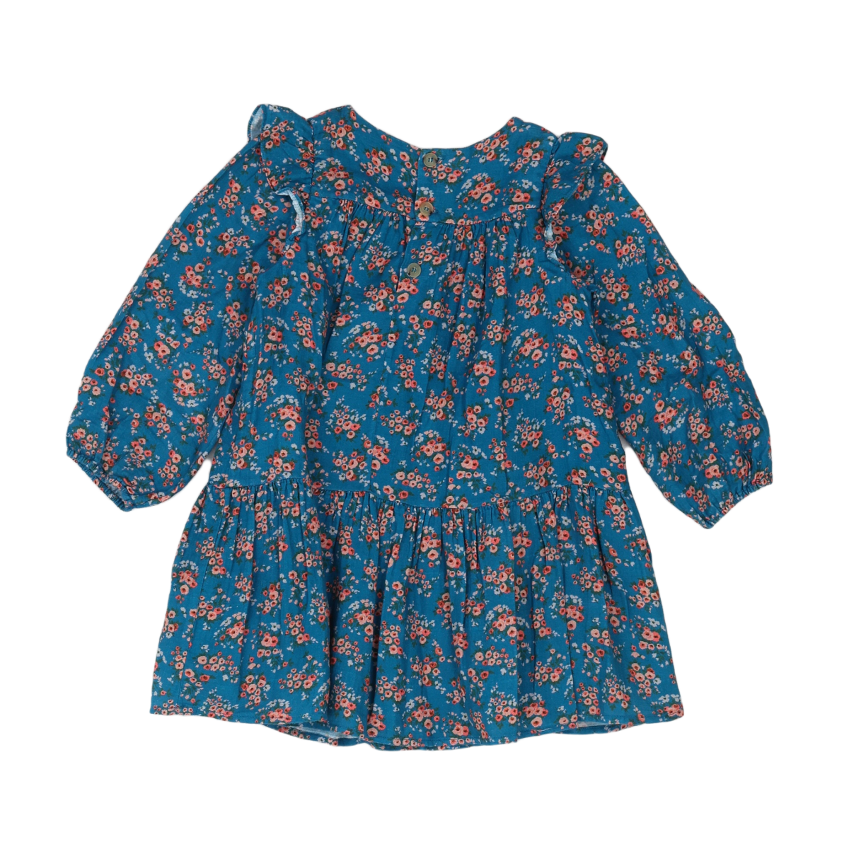 Blue children's dress - 4 years BONTON - Seconde Main Blue