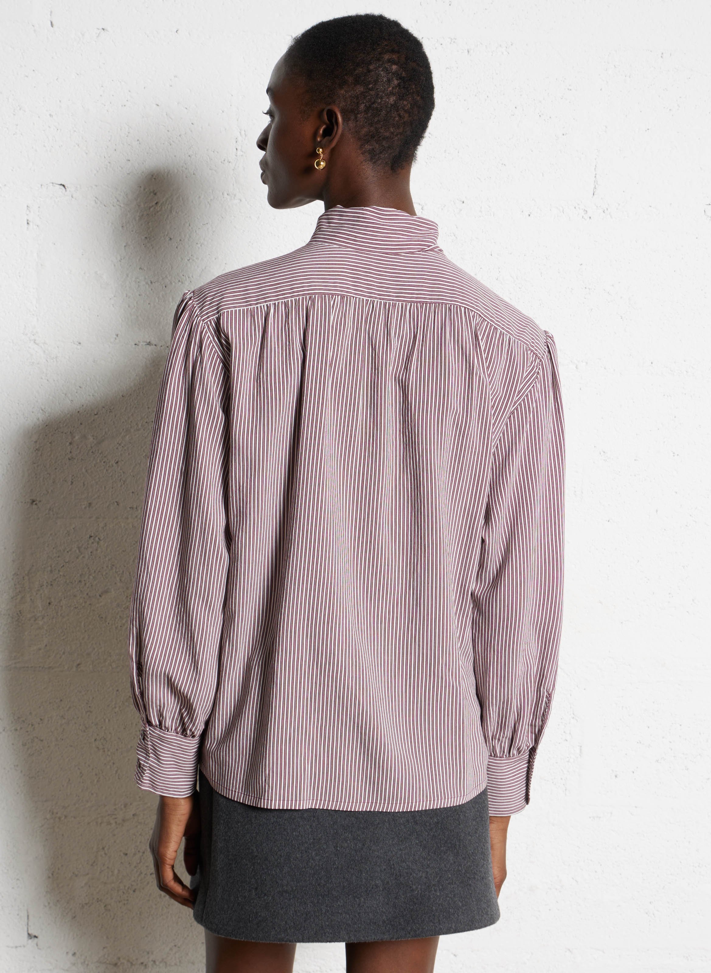 Chemise droite à rayures MASSCOB Multicolore