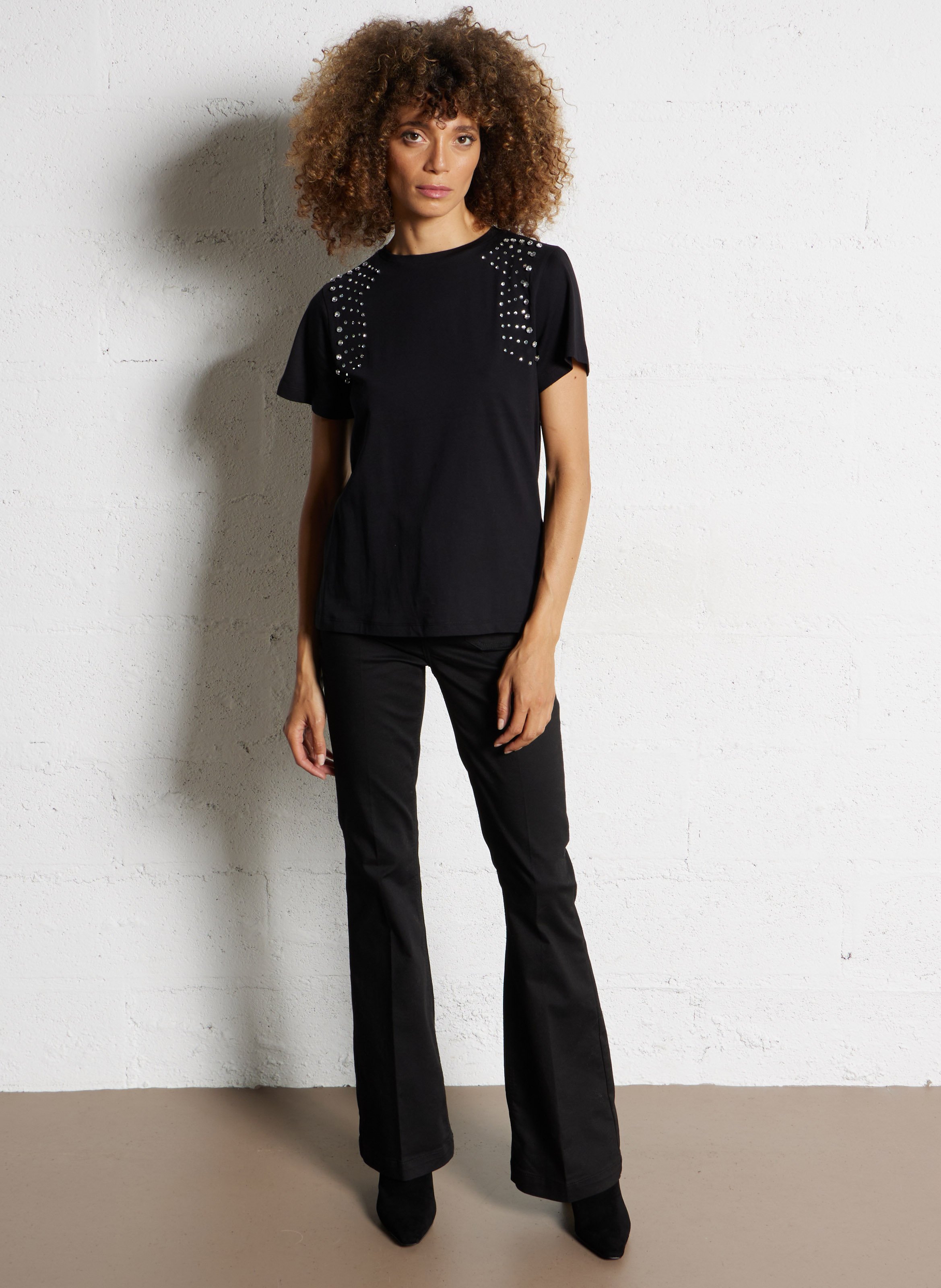 Bucket Hat aus Baumwoll-Mix LIU JO Schwarz