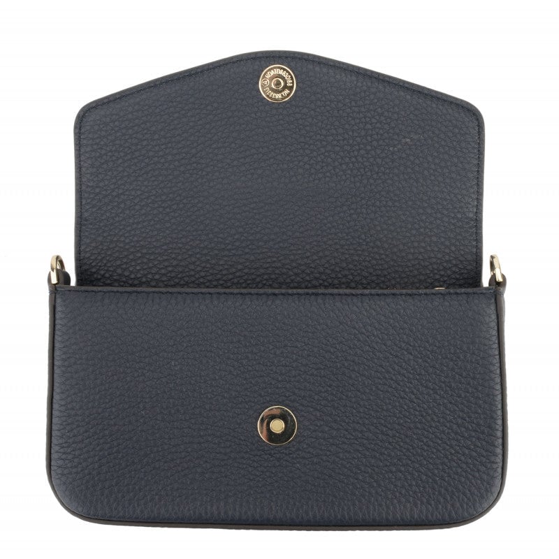Clutch bag - calfskin POURCHET Blue