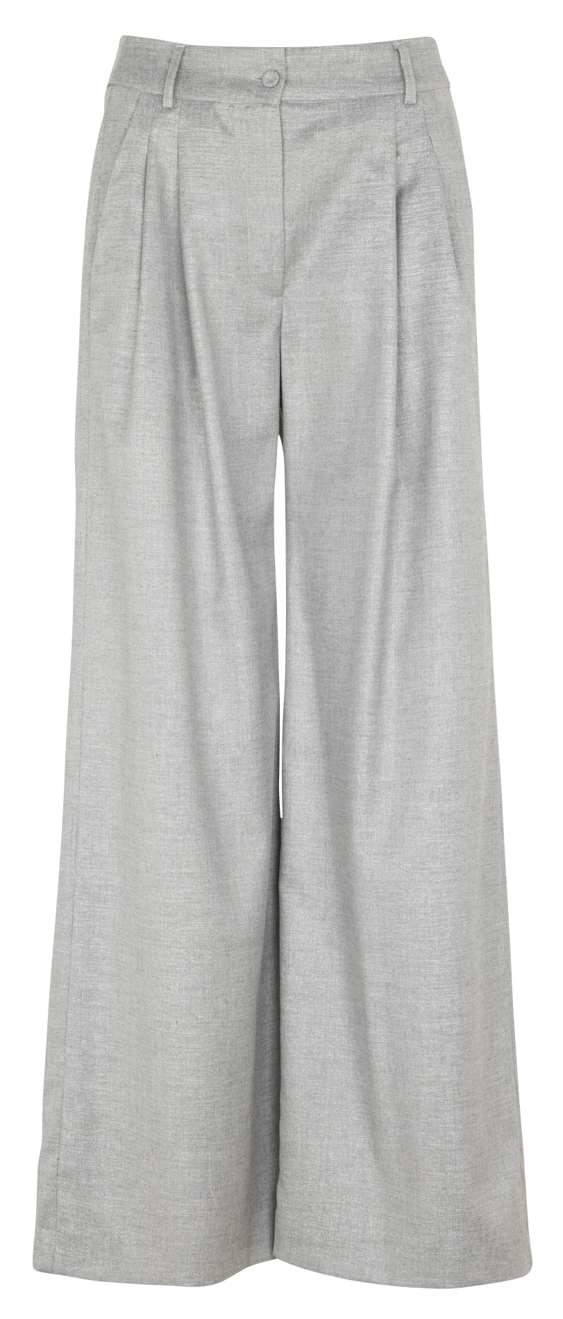 Wide trousers DIEGA Silver