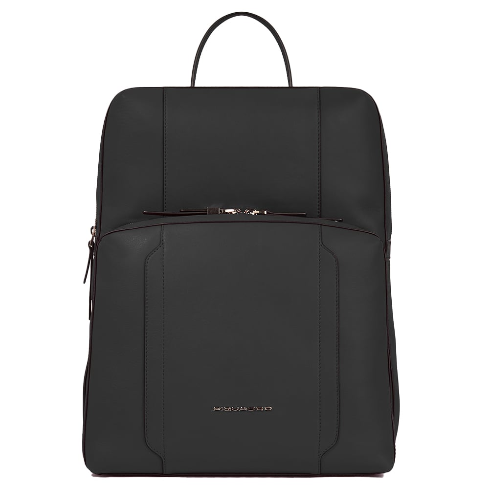 Expandable Laptop Backpack 15.6" PIQUADRO Black