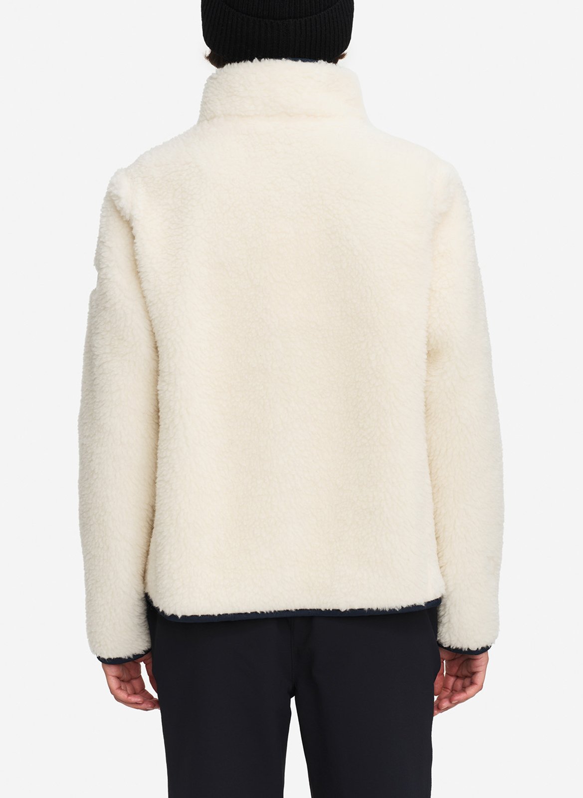 High-neck jacket AIGLE White