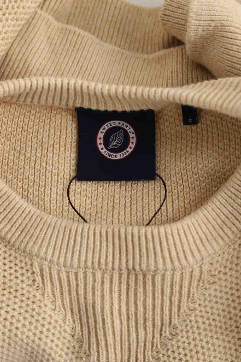 Sweater SWEET PANTS - Seconde Main Beige