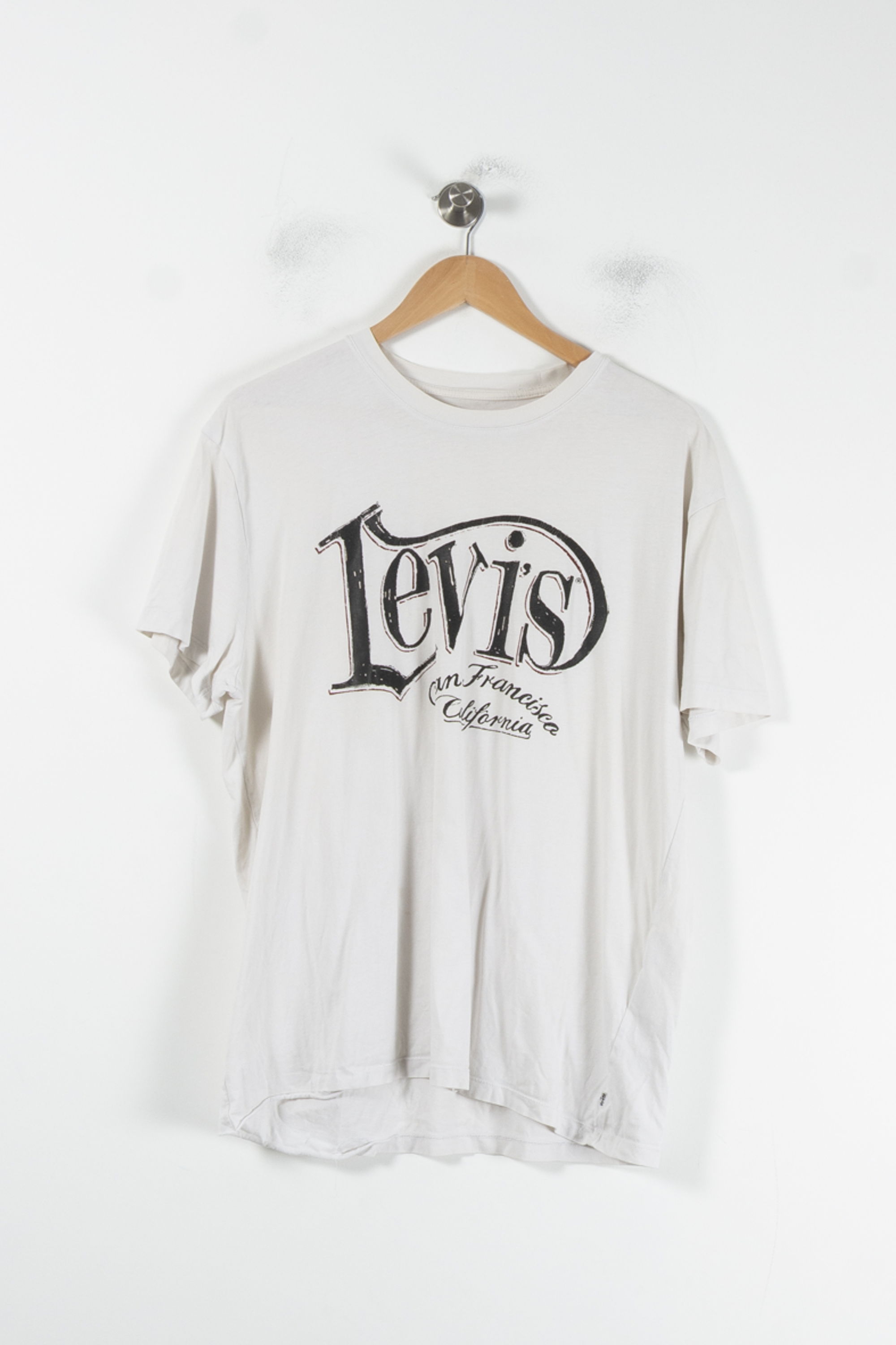 Tommy Badge T-shirt LEVI'S - Seconde main White