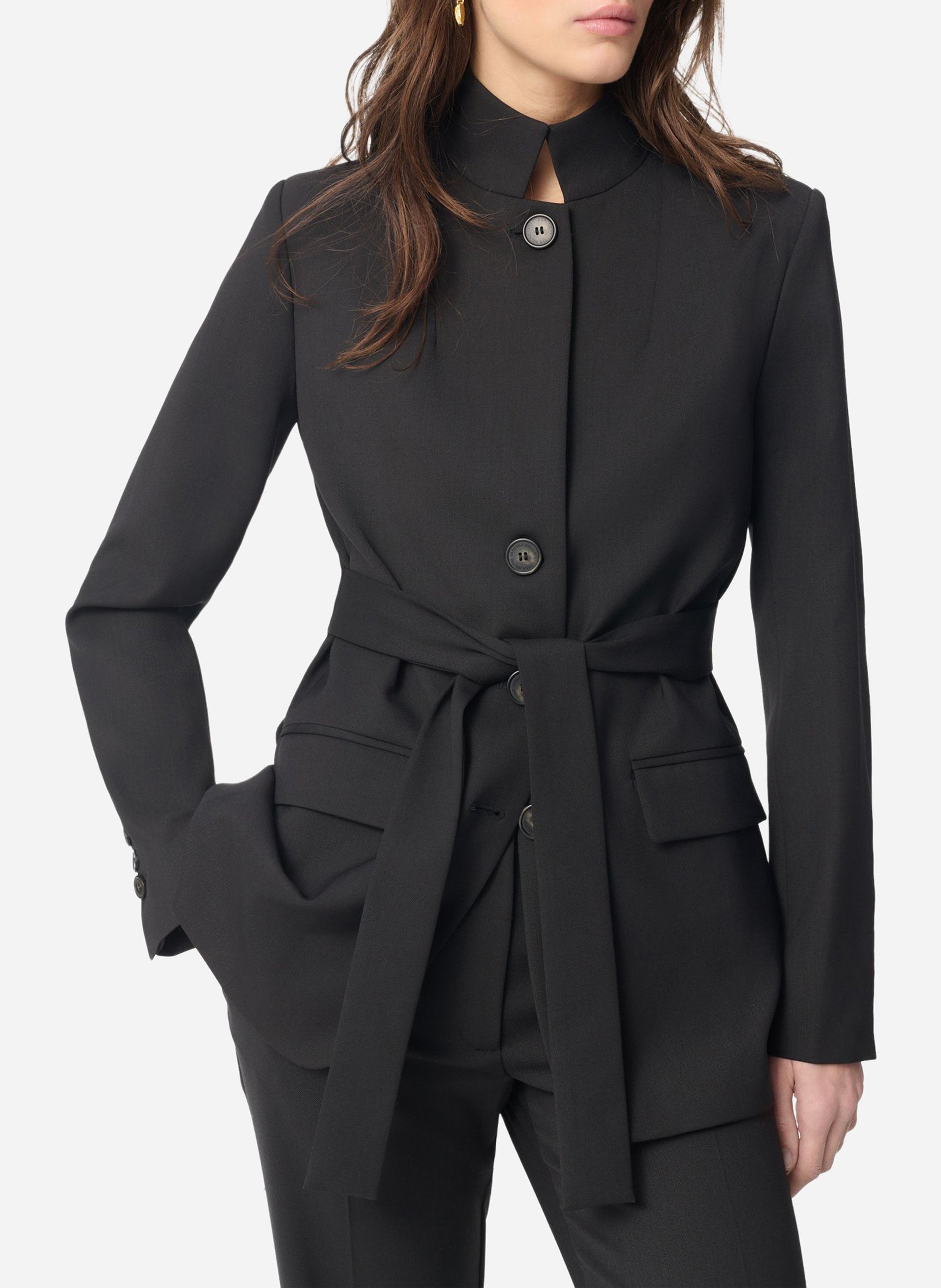 Veste col officier VANESSA BRUNO Noir