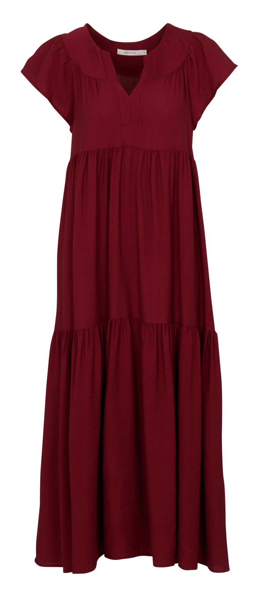 Lange jurk met ronde hals LA FEE MARABOUTEE