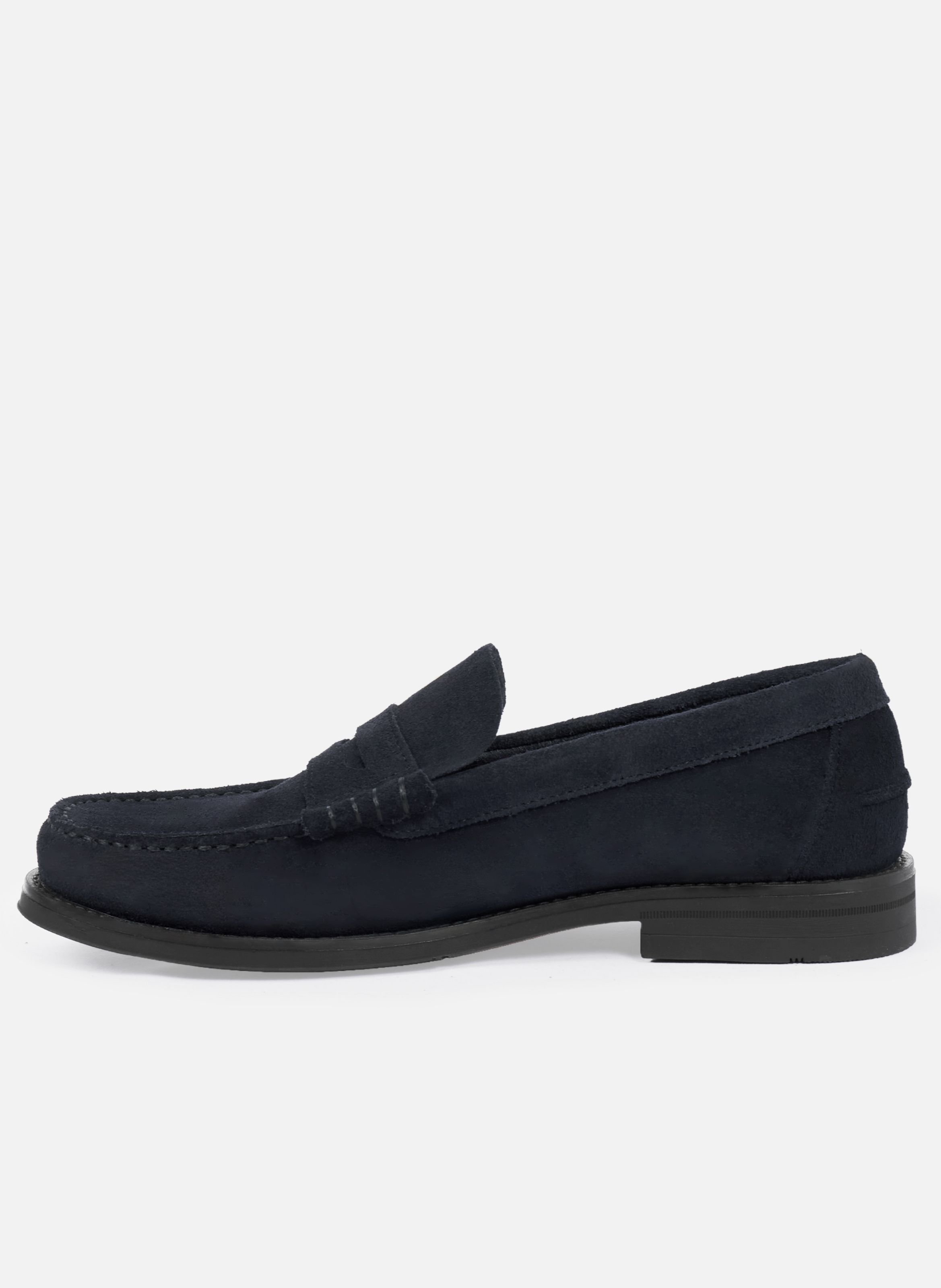 Mocassins gustave cuir daim JULES & JENN Blue