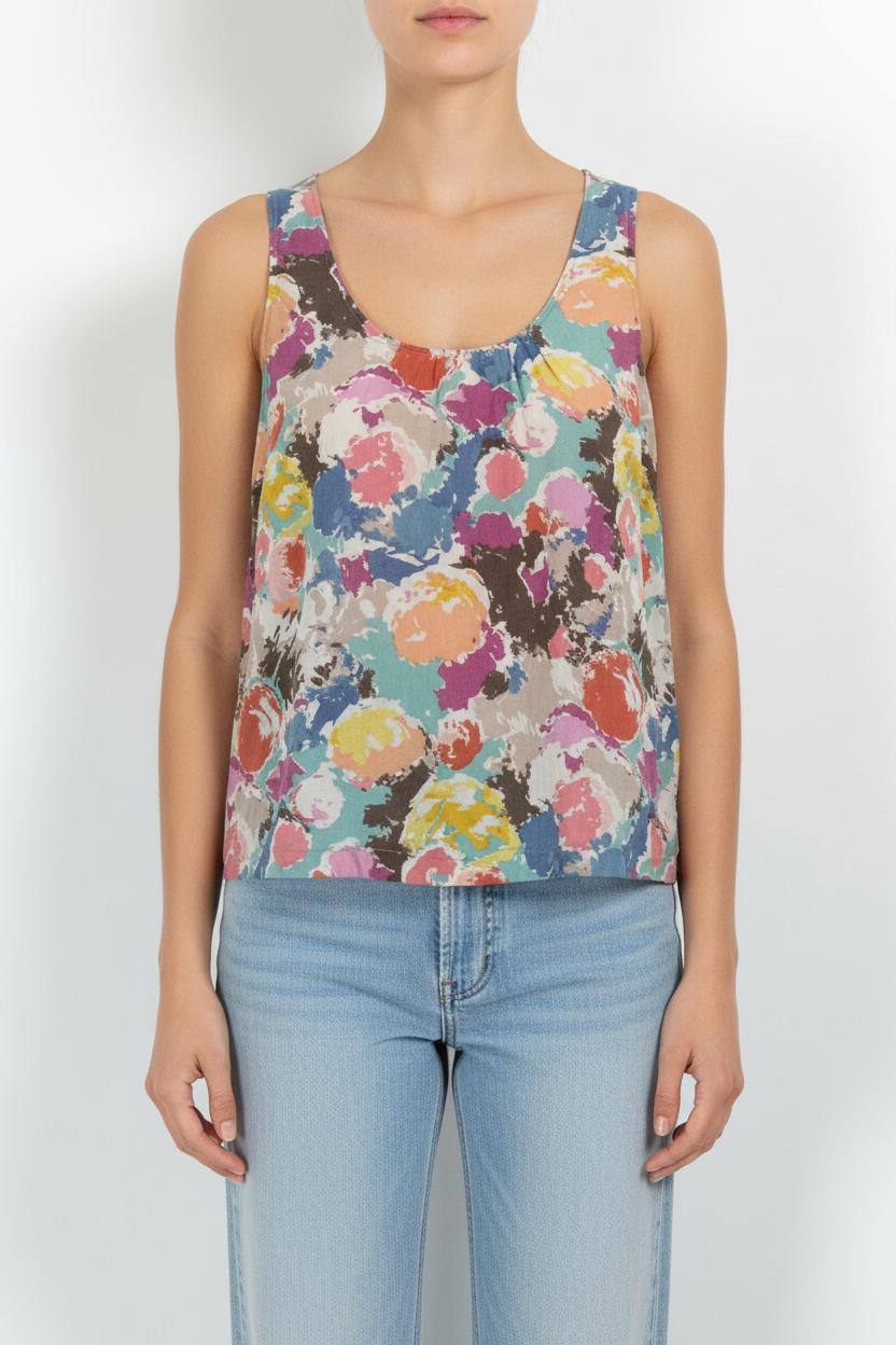 Top & tank top COMPTOIR DES COTONNIERS - Seconde main Multicolored