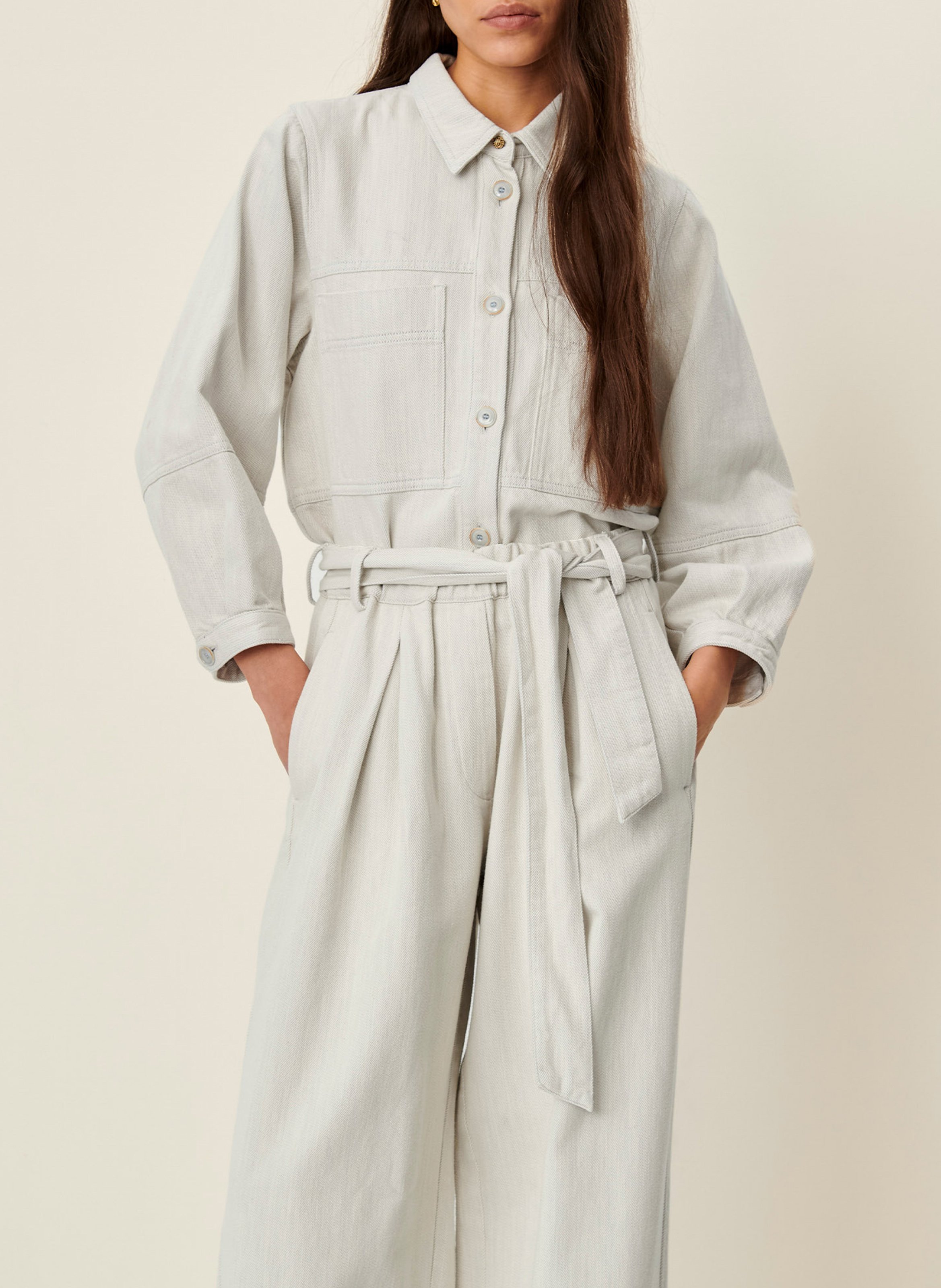 Jeansjacke mit klassischem Kragen SESSUN