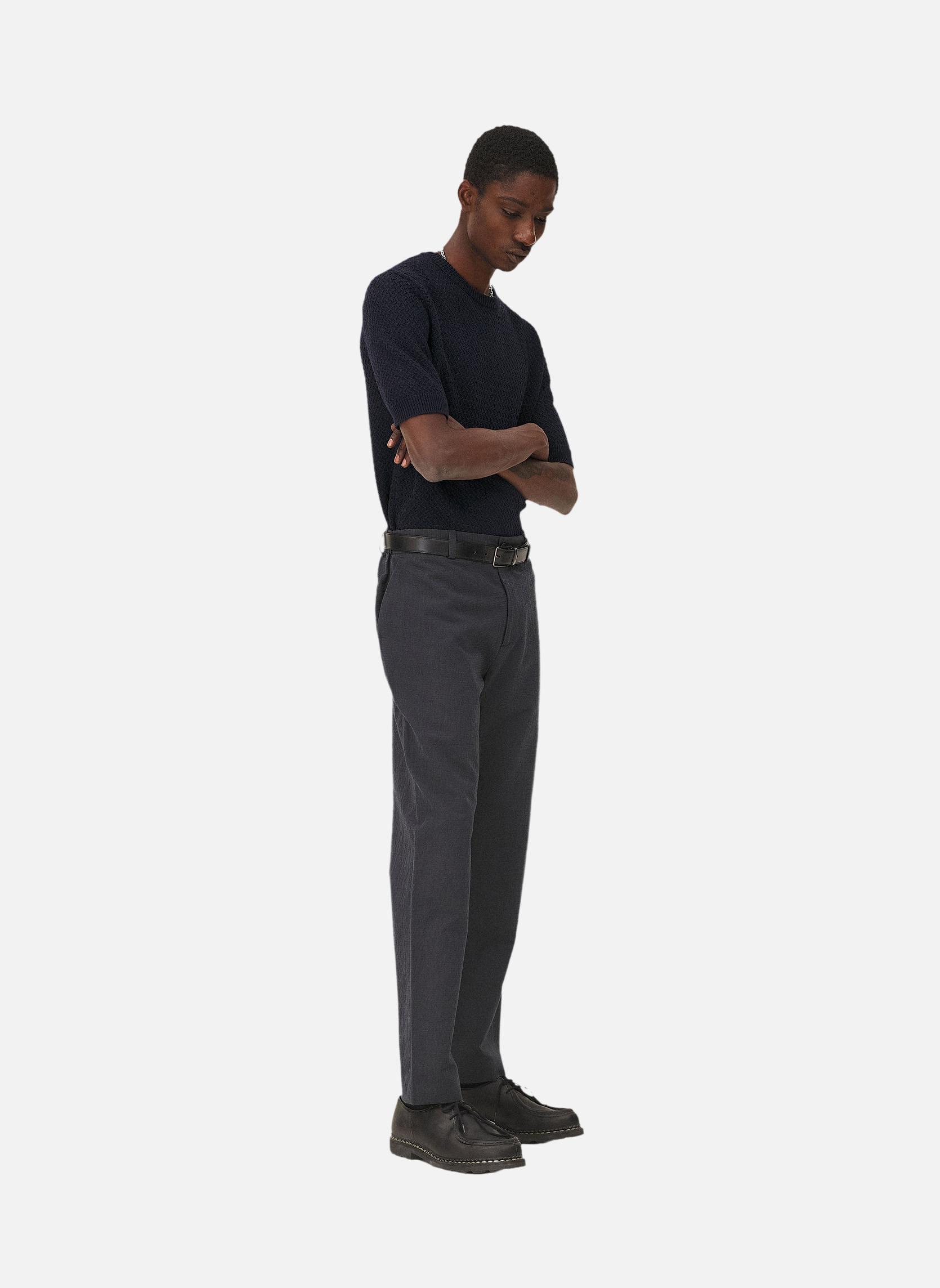 Detroit Dark Blue tapered pants Noyoco Blue