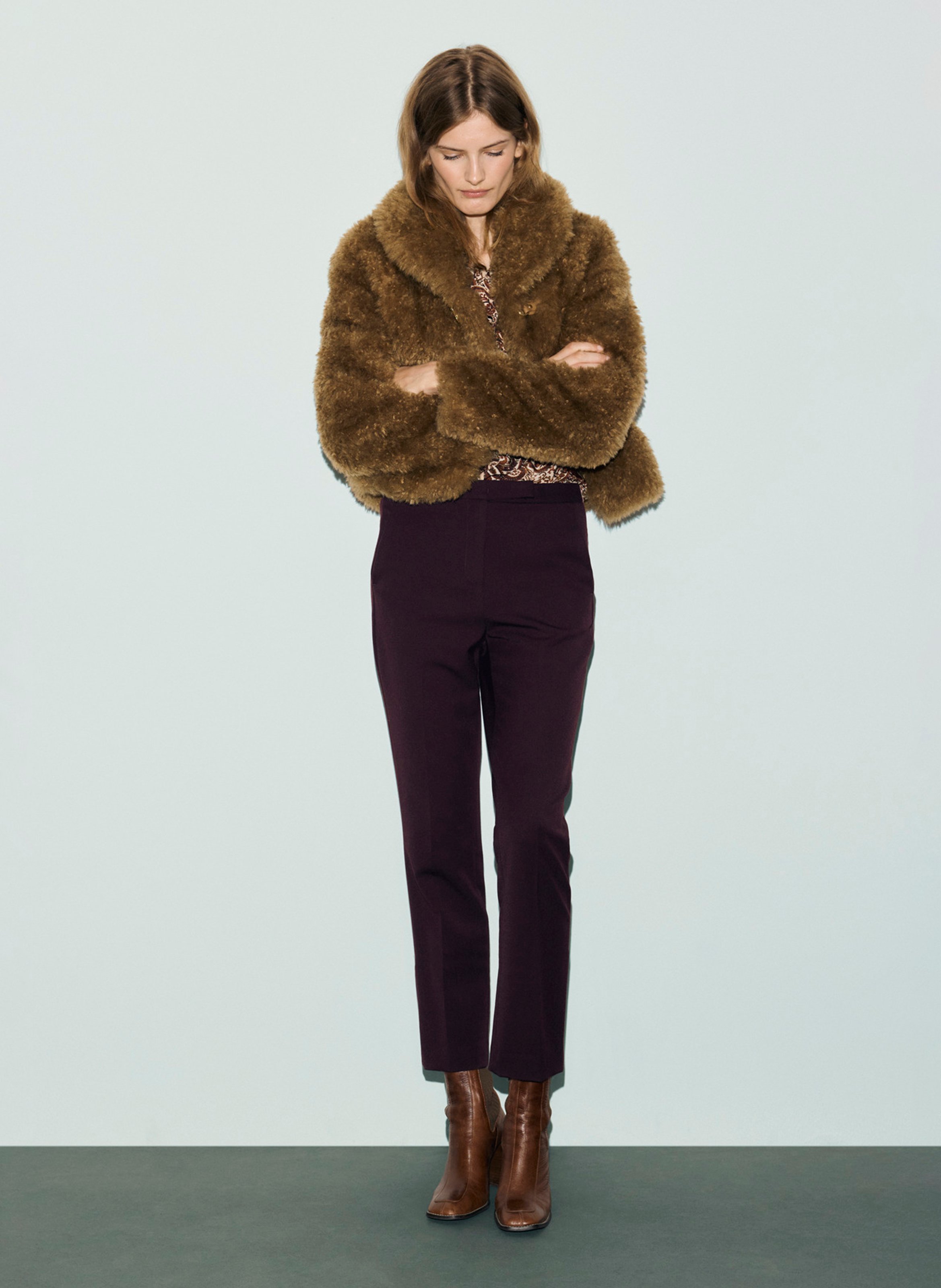 Pantalon 7/8ème  GERARD DAREL Rouge