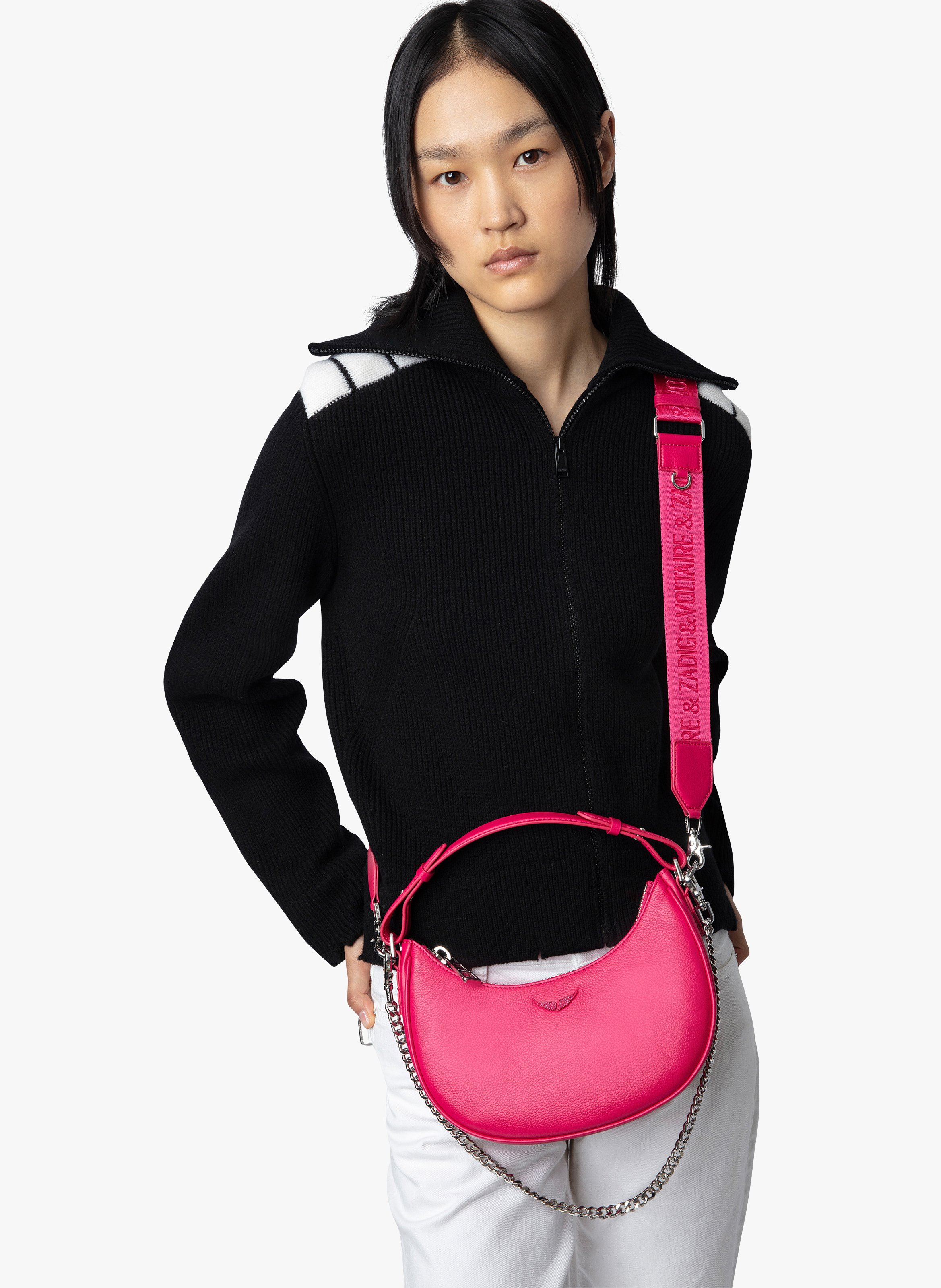 Sac rose discount zadig et voltaire