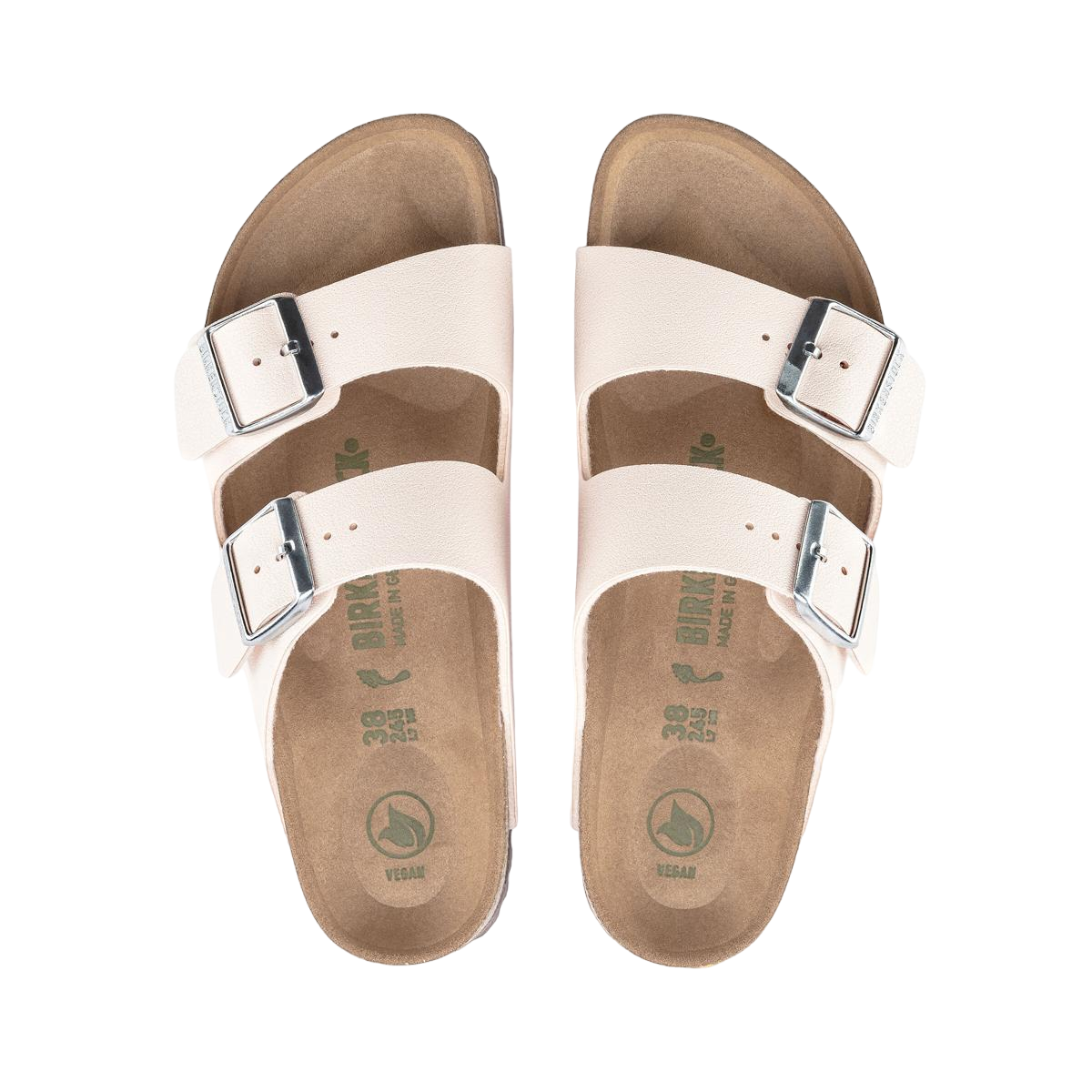 Faux leather sandals BIRKENSTOCK Pink