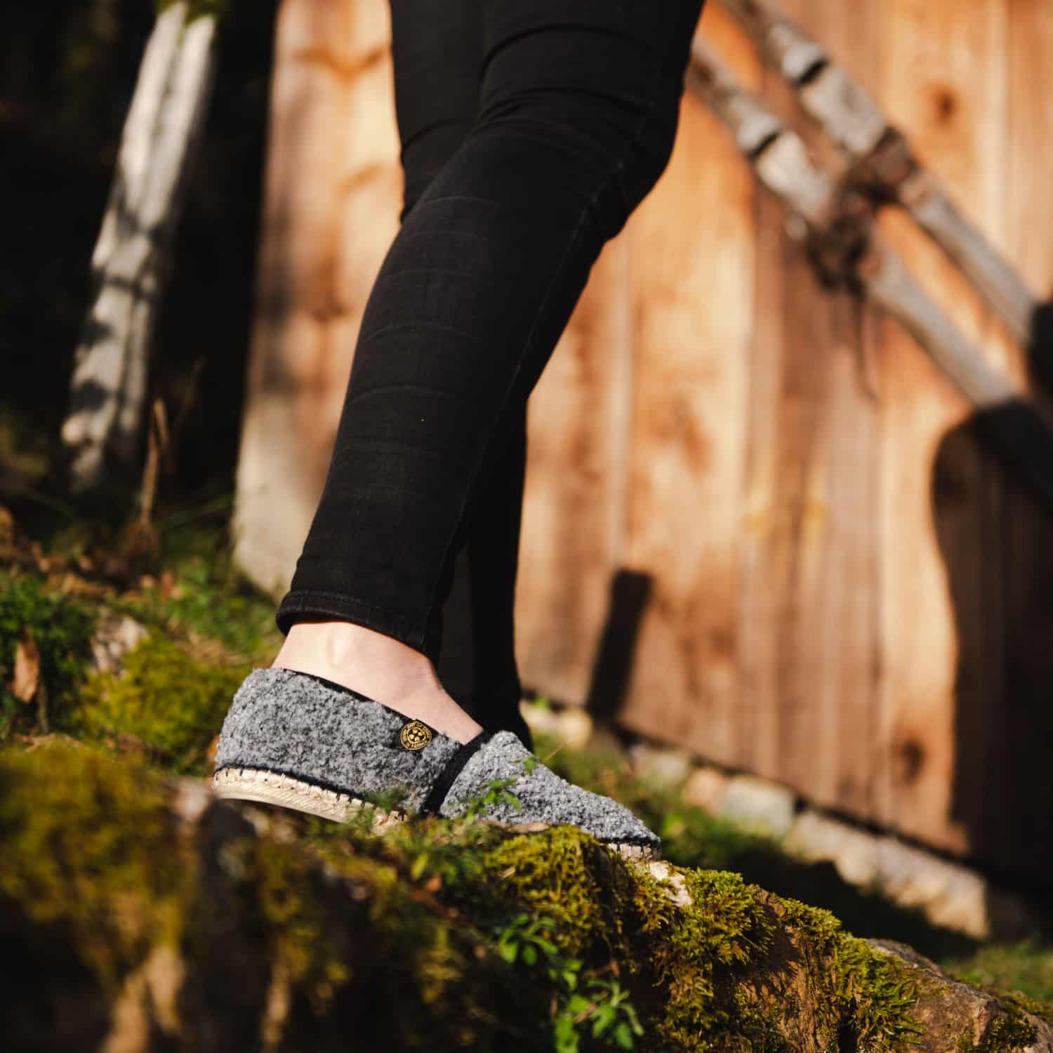 Striped espadrilles ART OF SOULE Grey