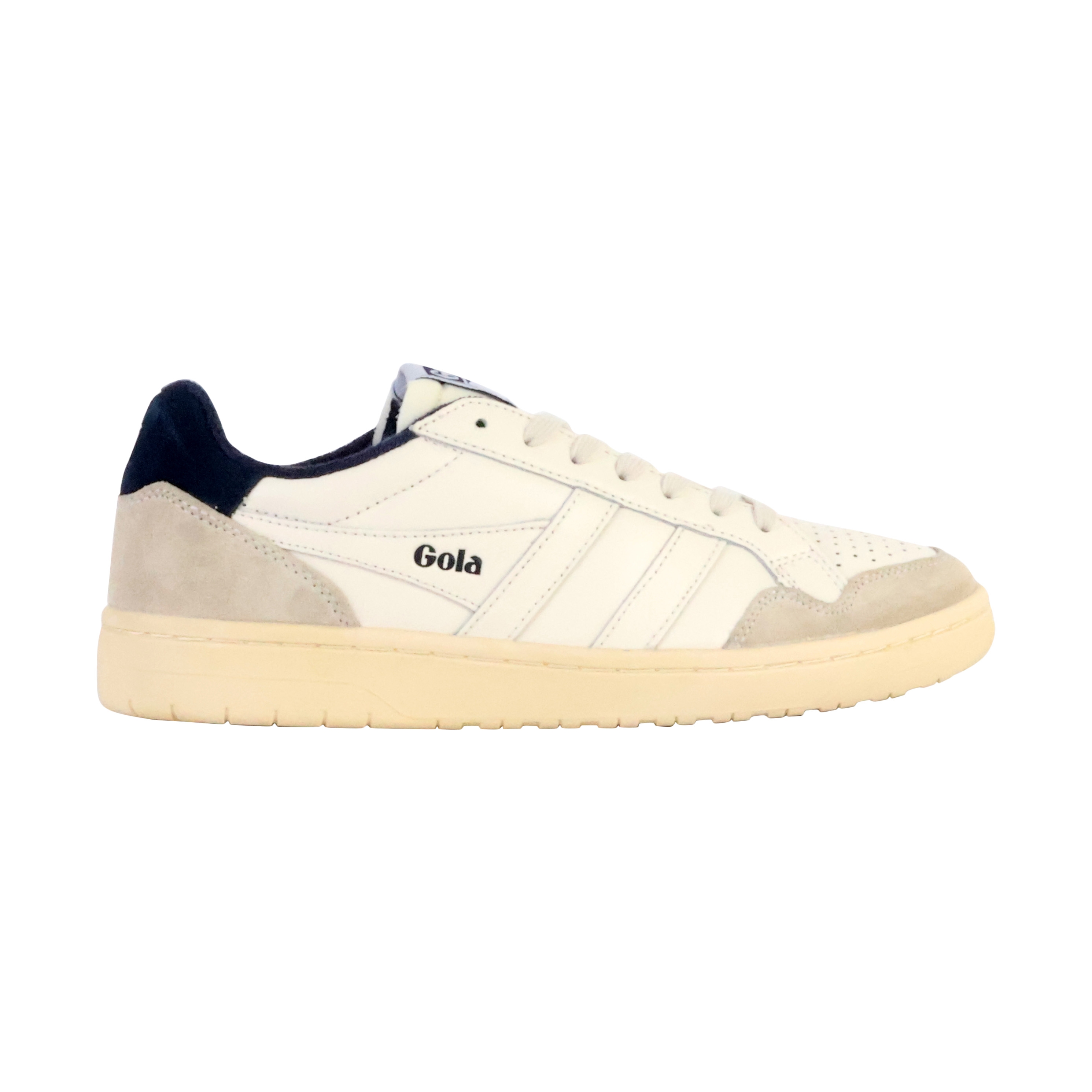 Low suede sneakers GOLA White