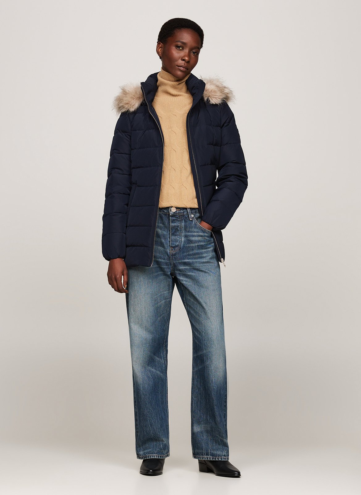 Tommy Hilfiger Heavy Canvas Down Padded Jacket Tommy Hilfiger