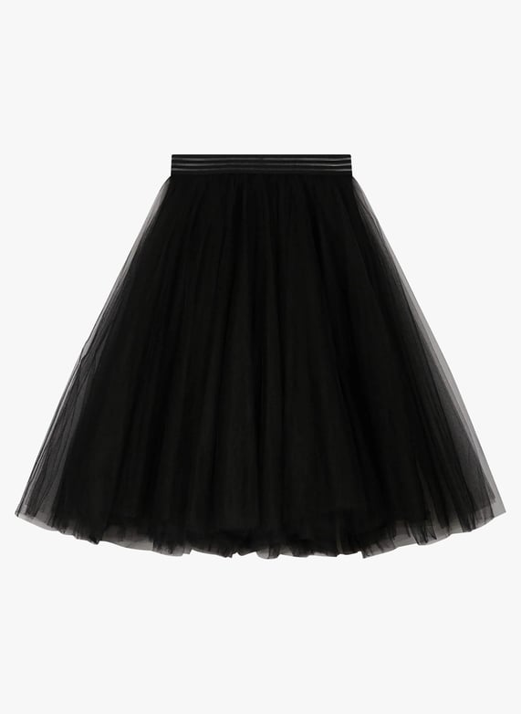 Minigonna In Tulle Fatta A Mano, Sottoveste Con Elastico In Vita - Italia - Foto 3